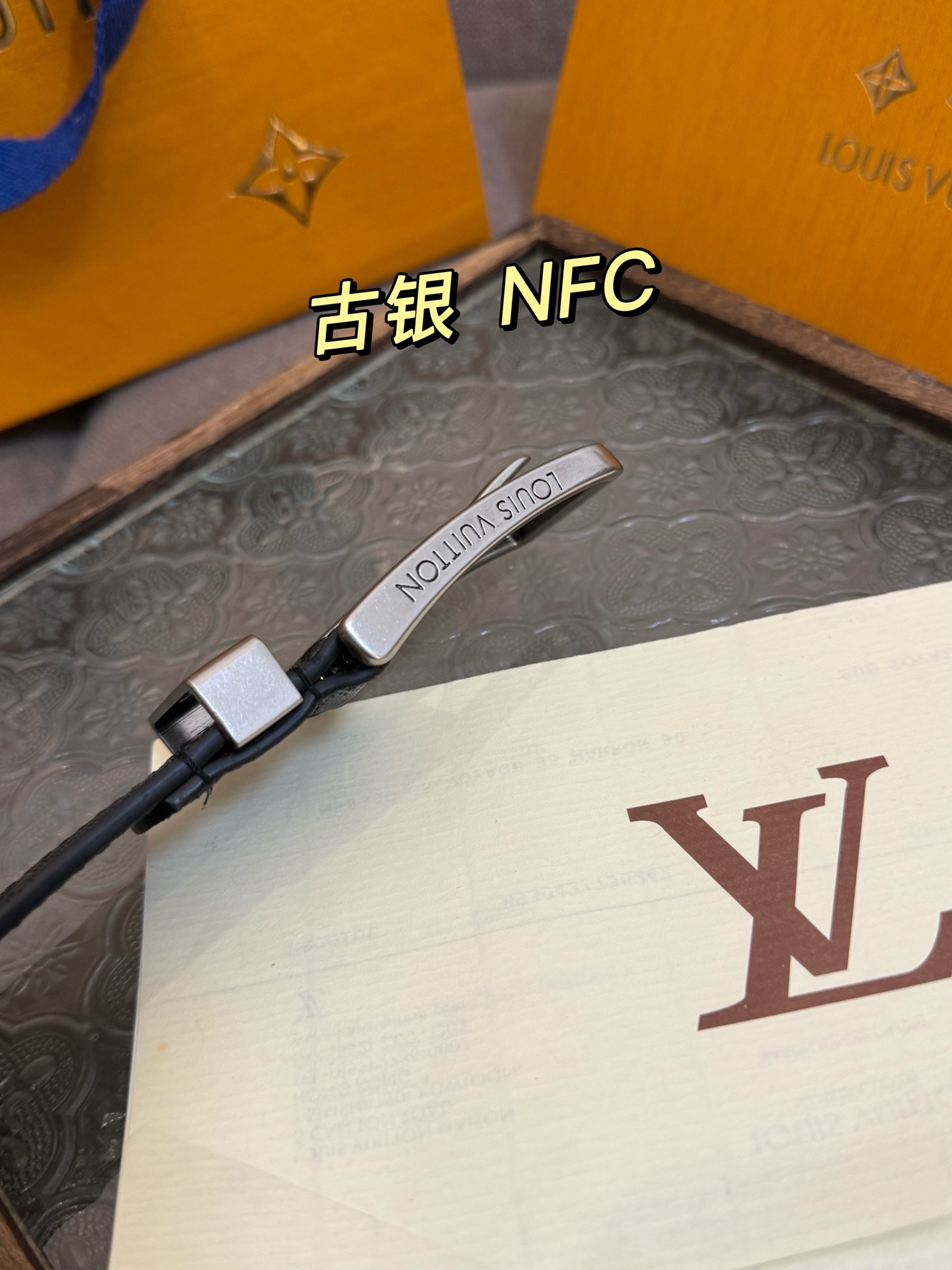 Louis Vuitton Leather Belt Top Grain Leather 13514-m-l