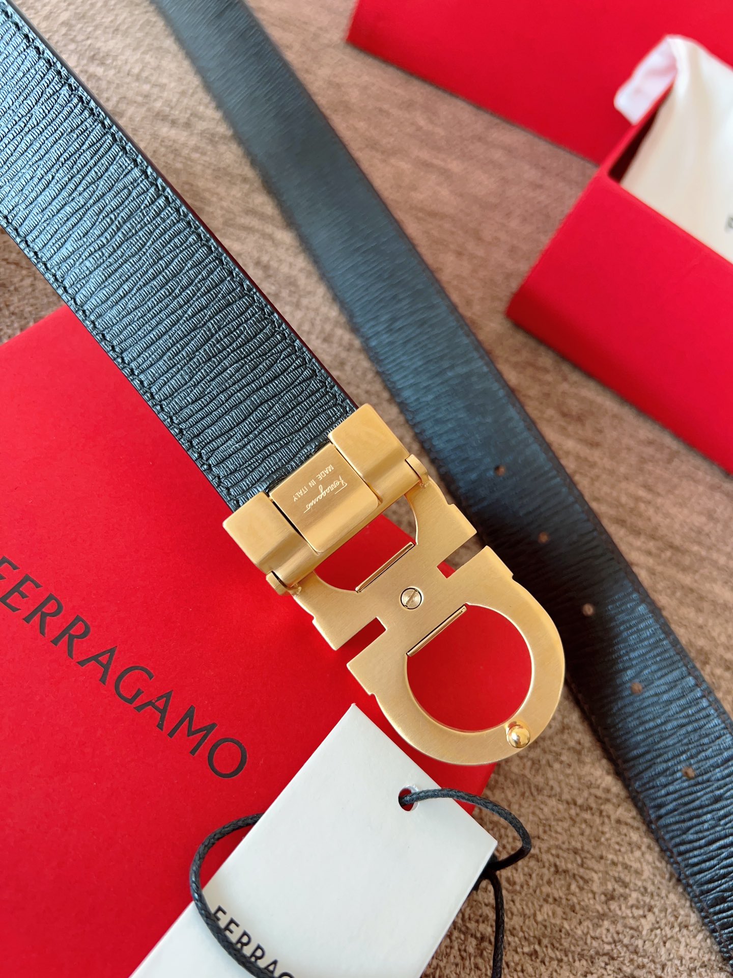 Salvatore Ferragamo Leather Belt