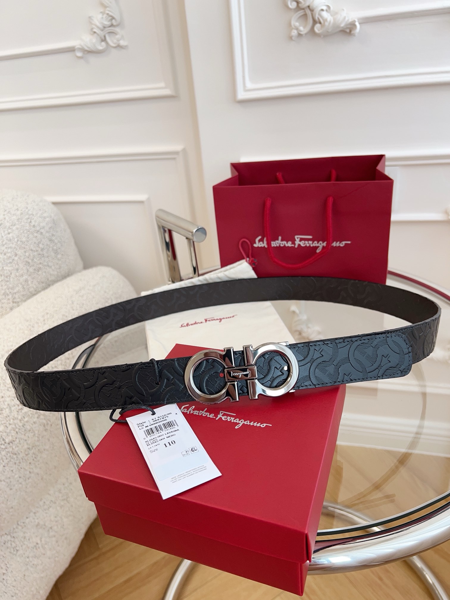 Salvatore Ferragamo Leather Belt M