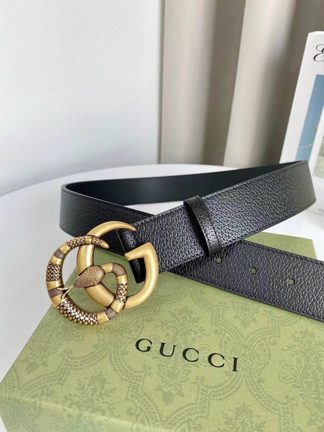 Gucci Basic Belt Cow Leather 13514-m