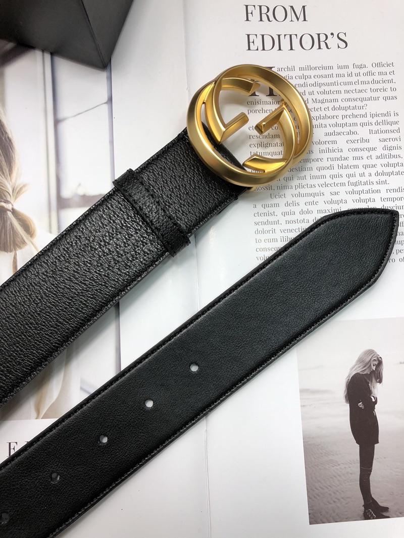 Gucci Leather Belt Top Grain Leather