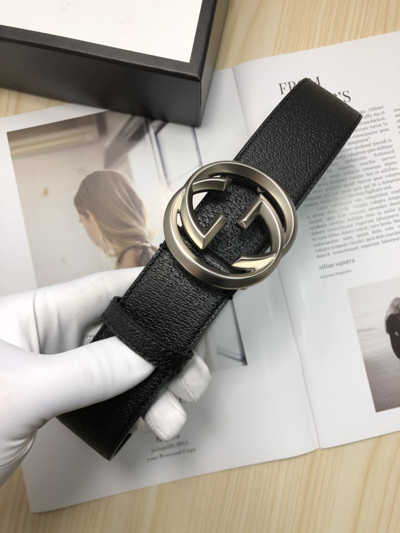 Gucci Leather Belt Top Grain Leather