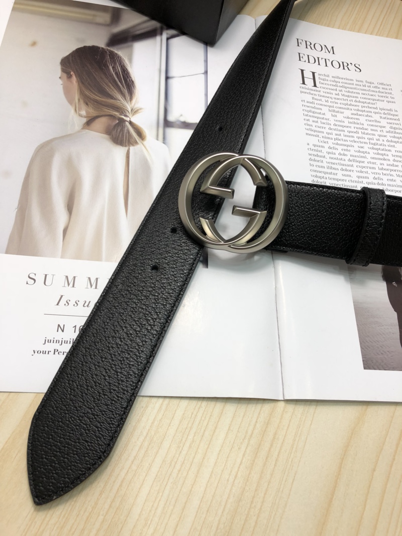 Gucci Leather Belt Top Grain Leather
