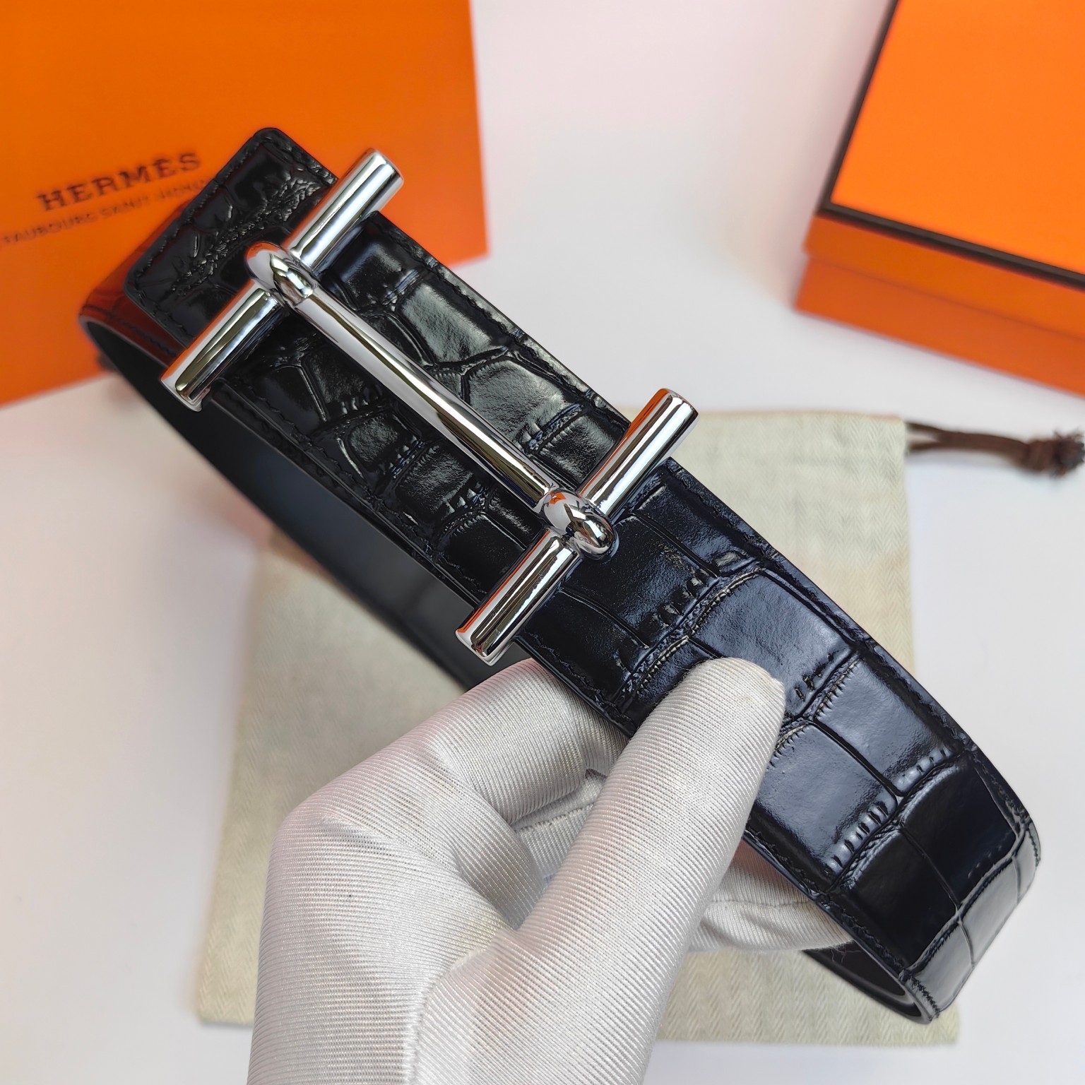 Hermès Basic Belt Top Grain Leather