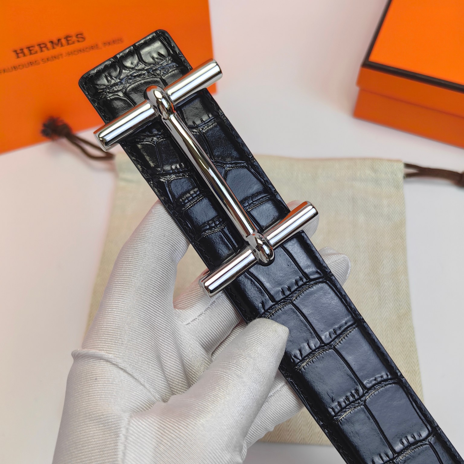 Hermès Basic Belt Top Grain Leather
