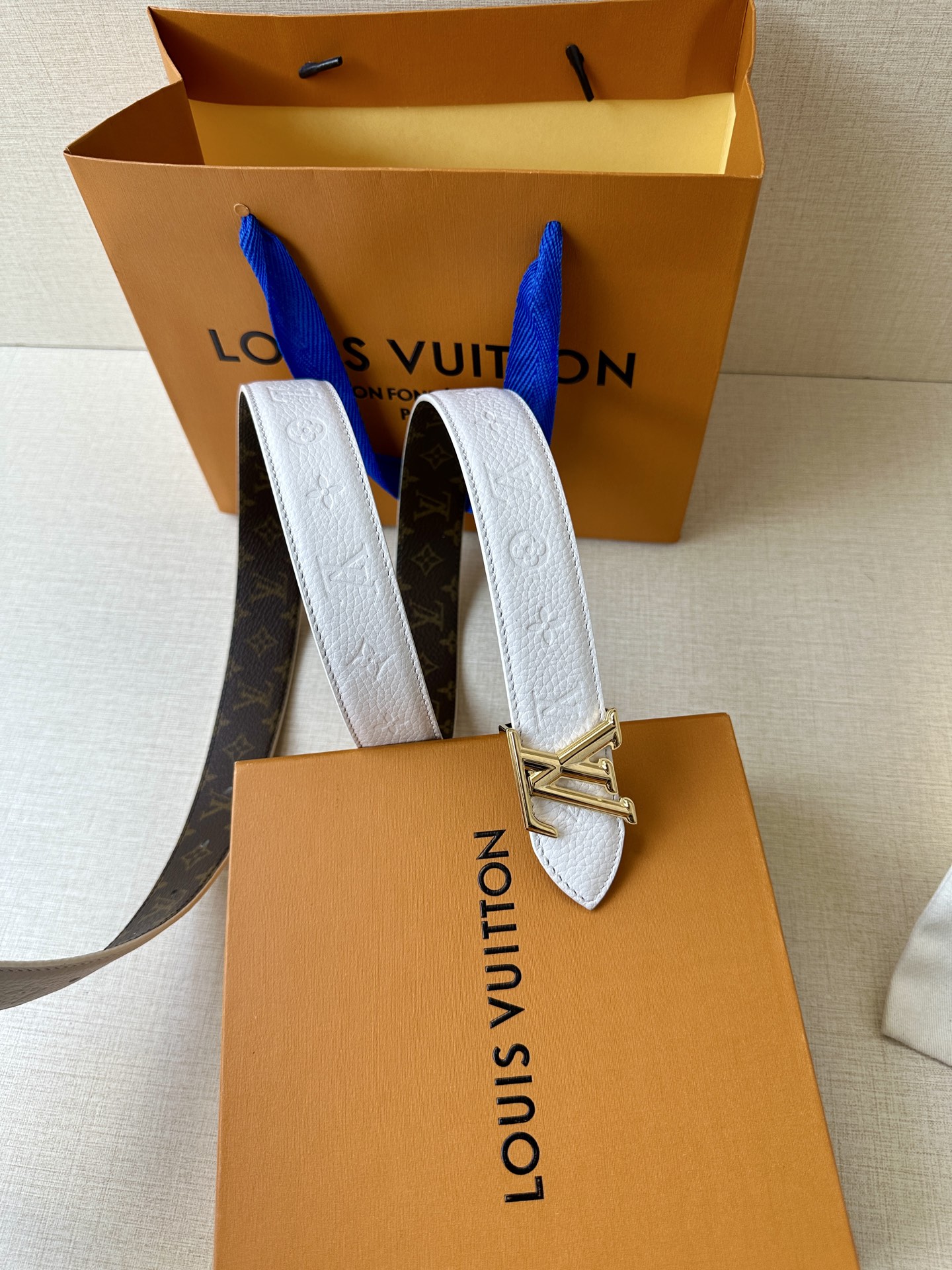 Louis Vuitton Basic Belt Canvas M-l