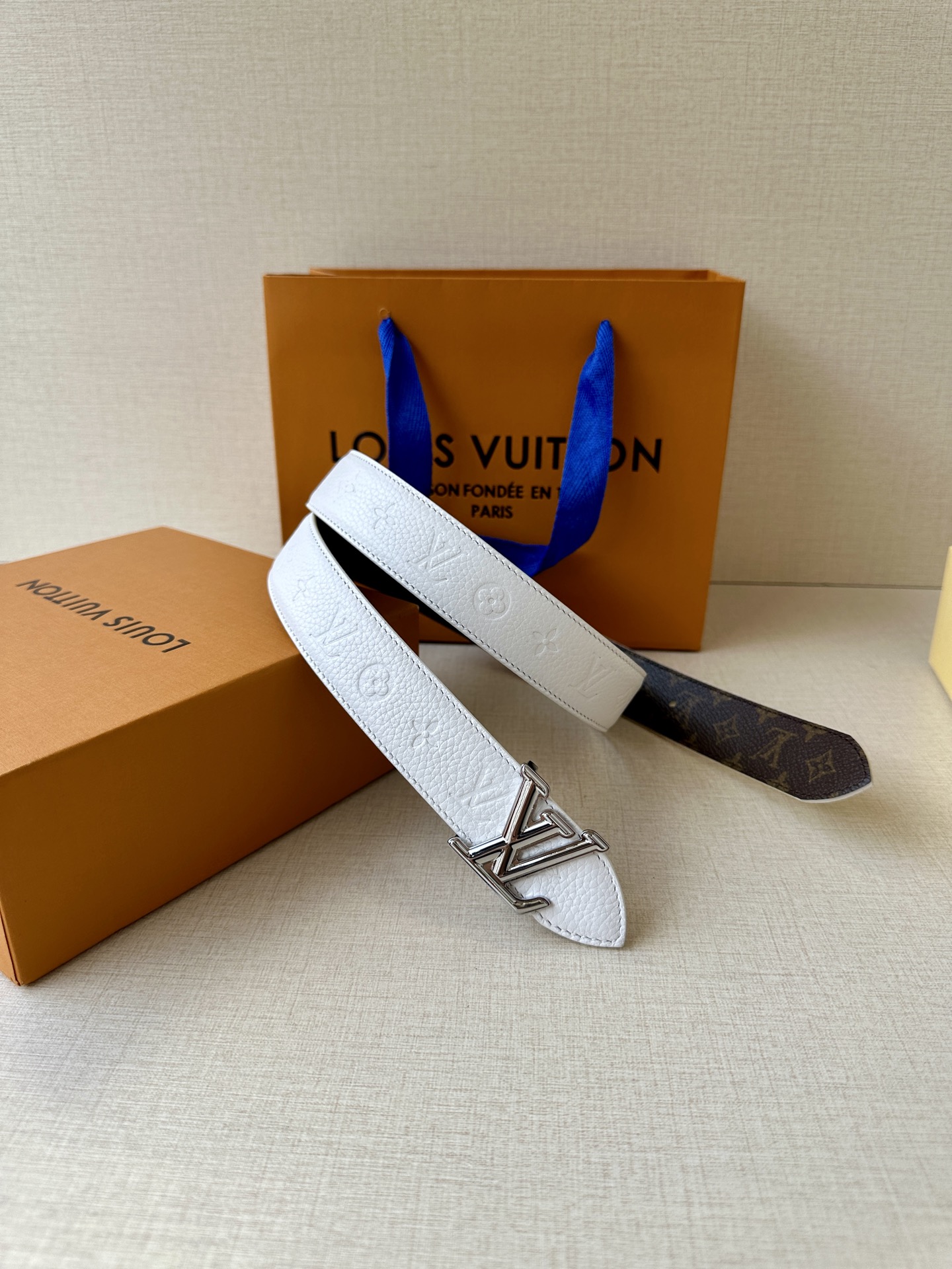 Louis Vuitton Basic Belt Canvas M-l