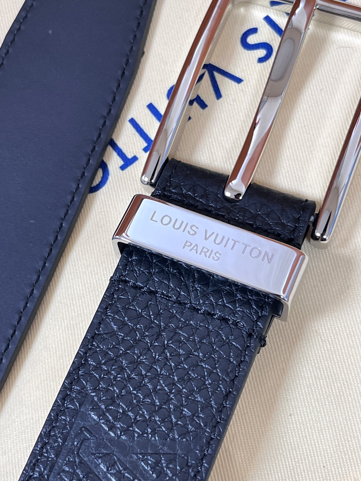 Basic Belt Cow Leather Silver