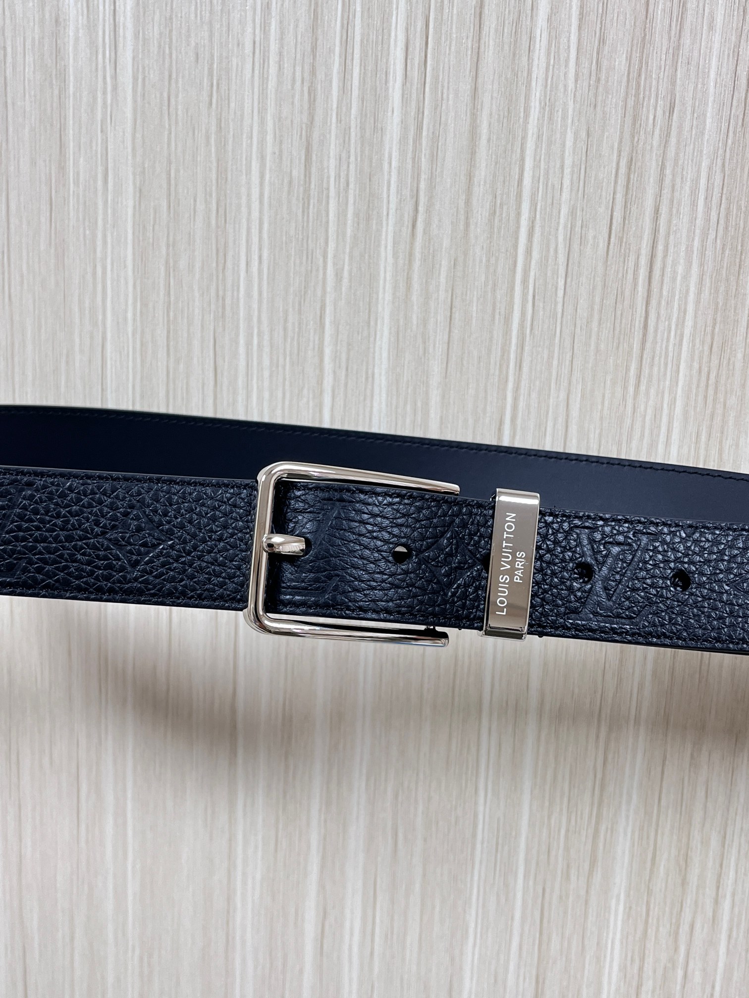 Basic Belt Cow Leather Silver