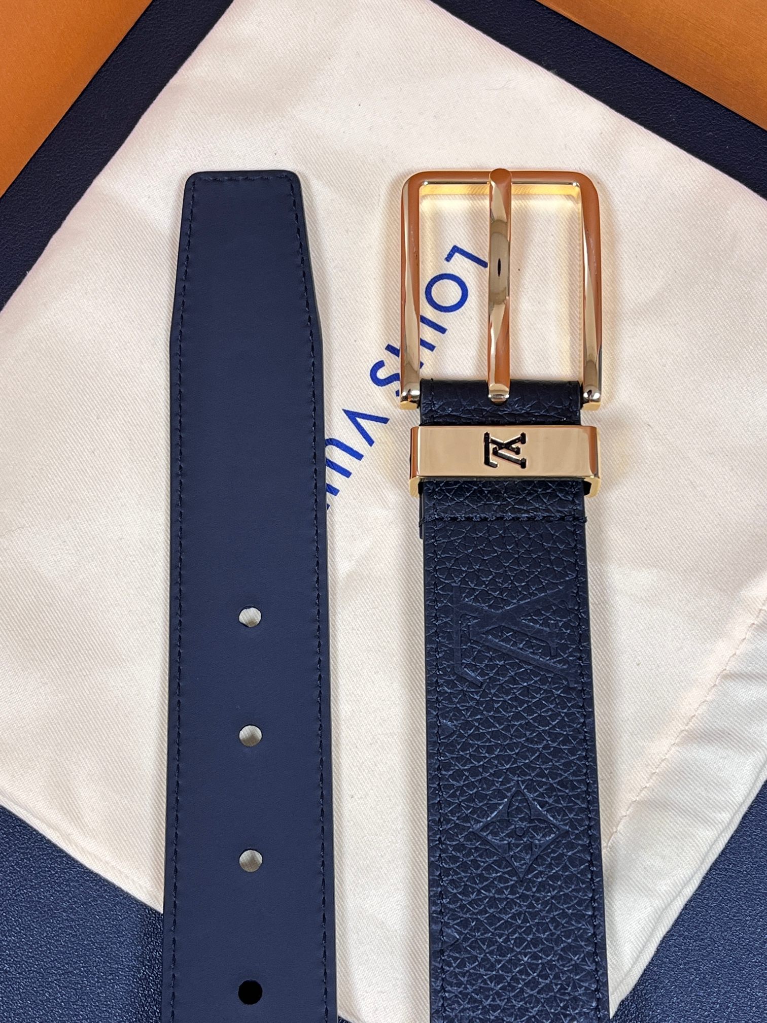 Basic Belt Cow Leather Gold