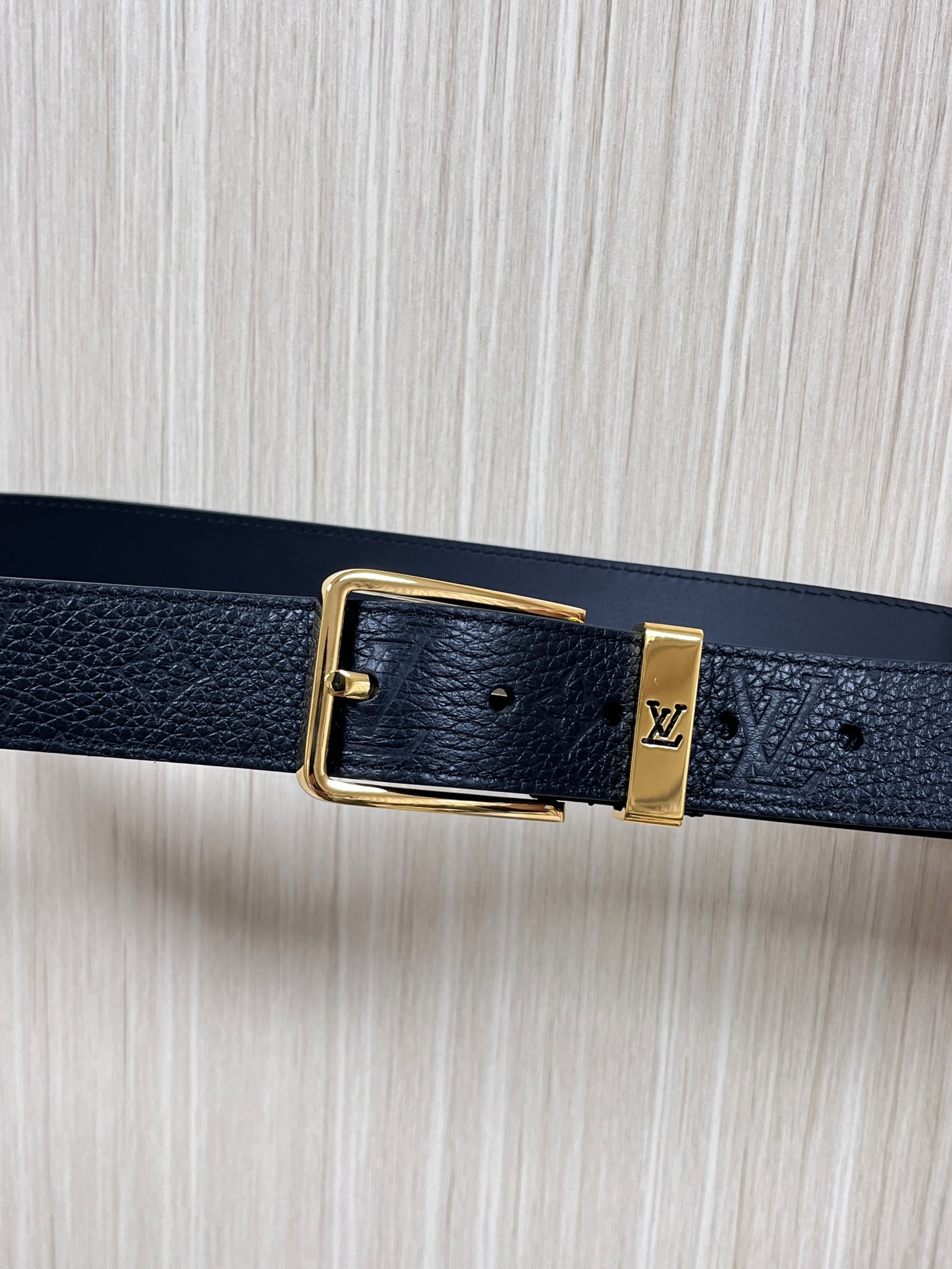 Basic Belt Cow Leather Gold