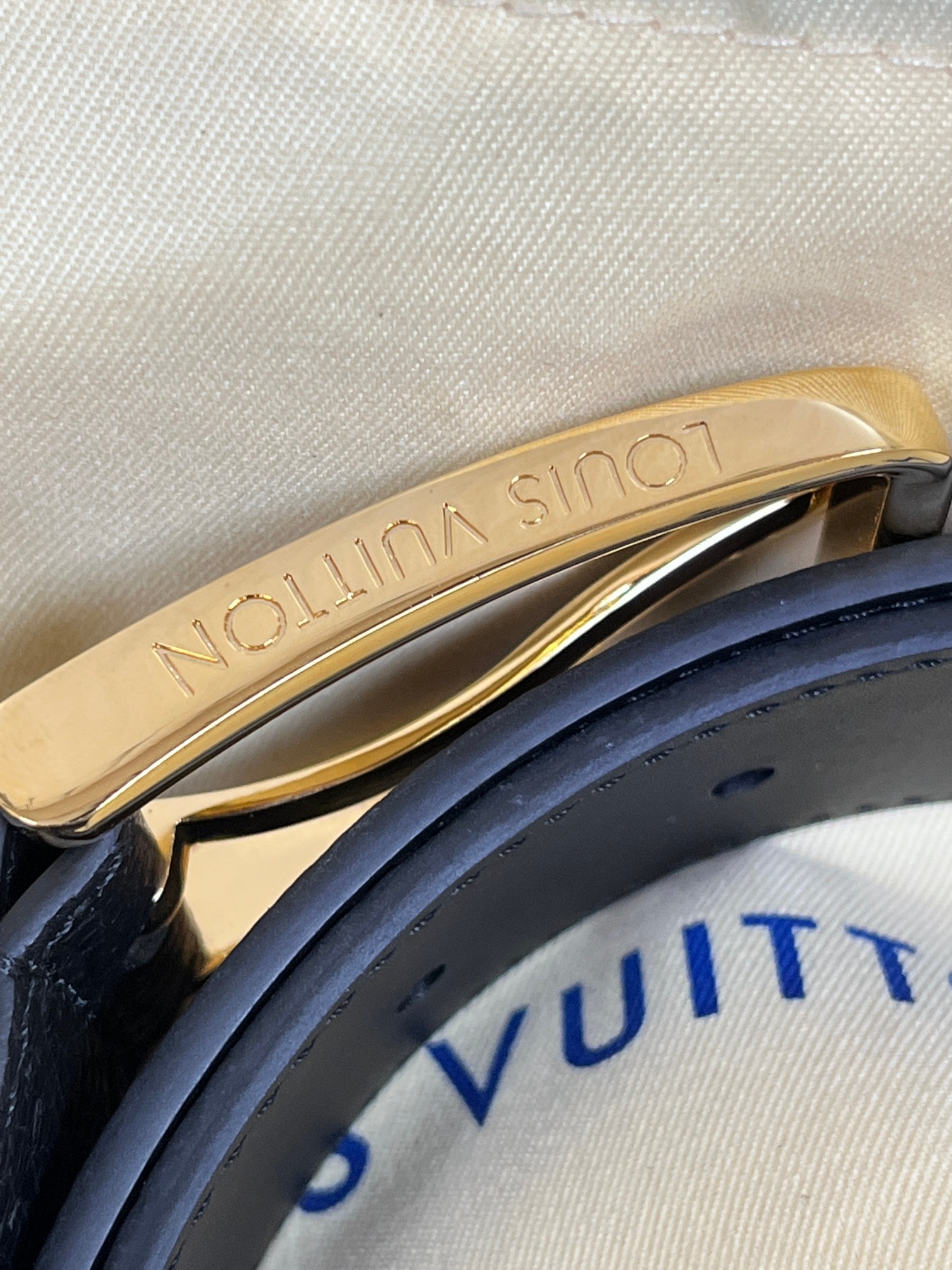 Basic Belt Cow Leather Gold