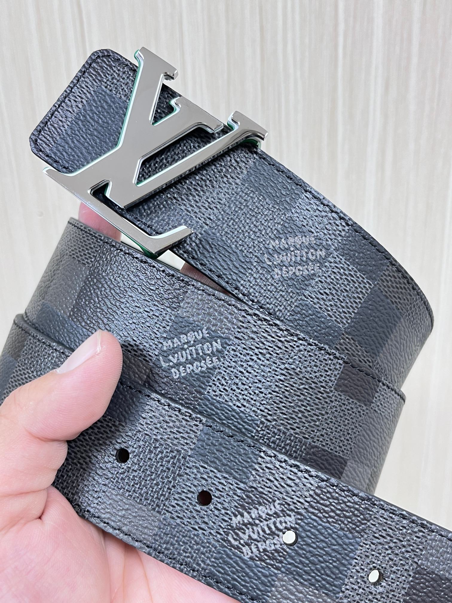 Louis Vuitton Basic Belt Cow Leather M-l