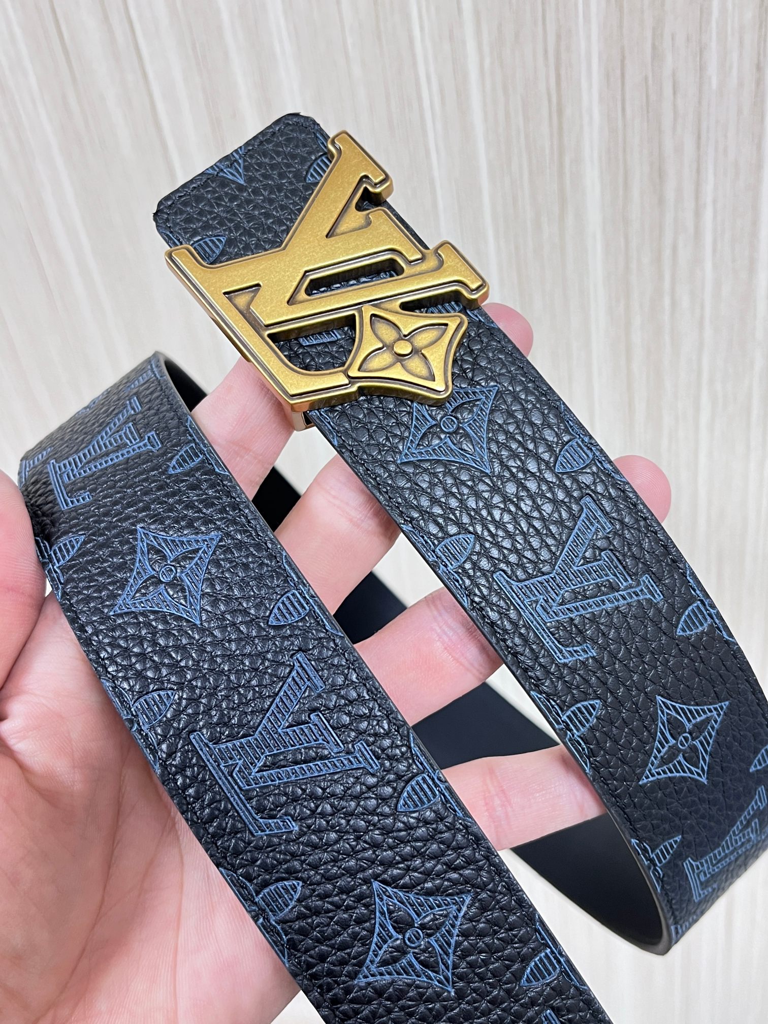 Louis Vuitton Basic Belt Cow Leather M-l