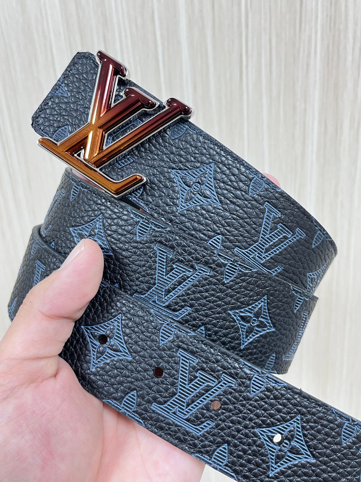 Louis Vuitton Basic Belt Cow Leather M-l