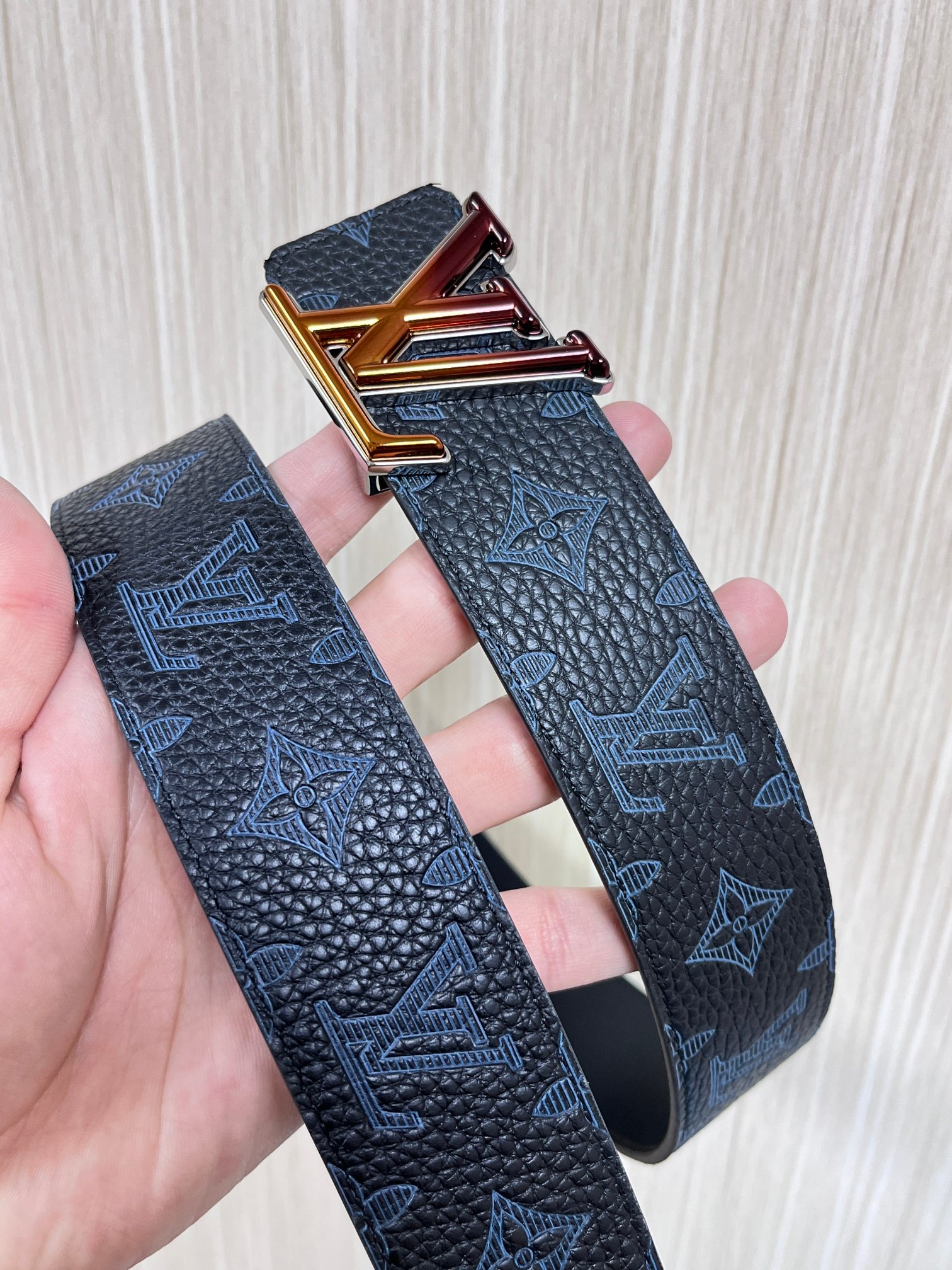 Louis Vuitton Basic Belt Cow Leather M-l