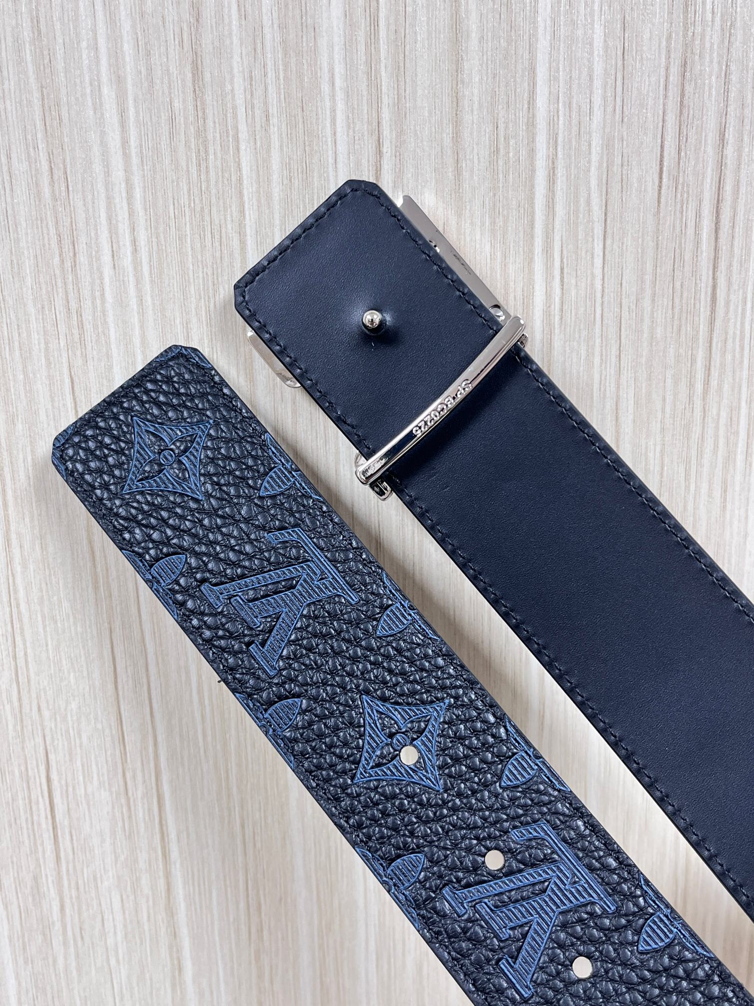 Louis Vuitton Basic Belt Cow Leather M-l