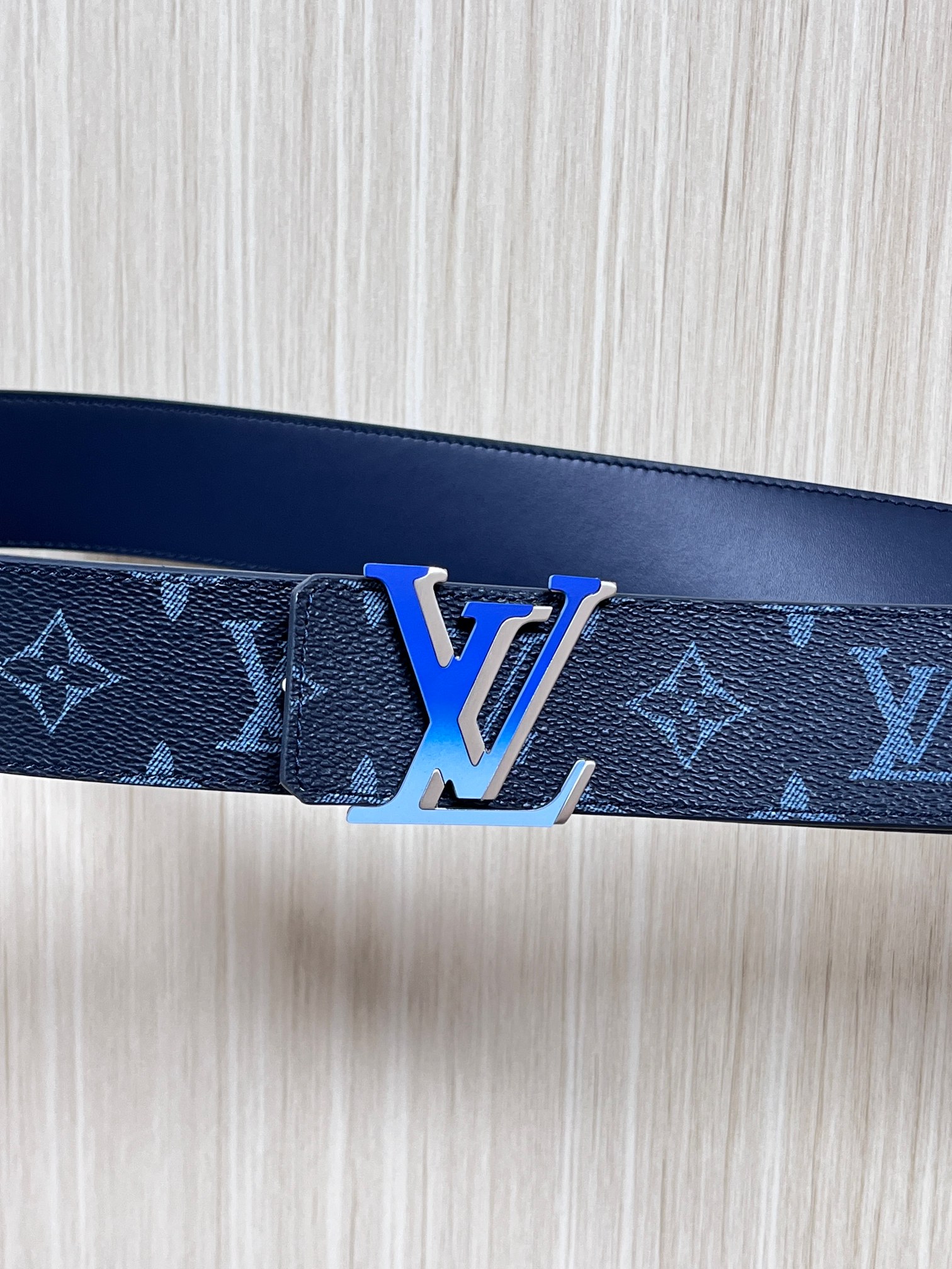 Basic Belt Cow Leather Blue