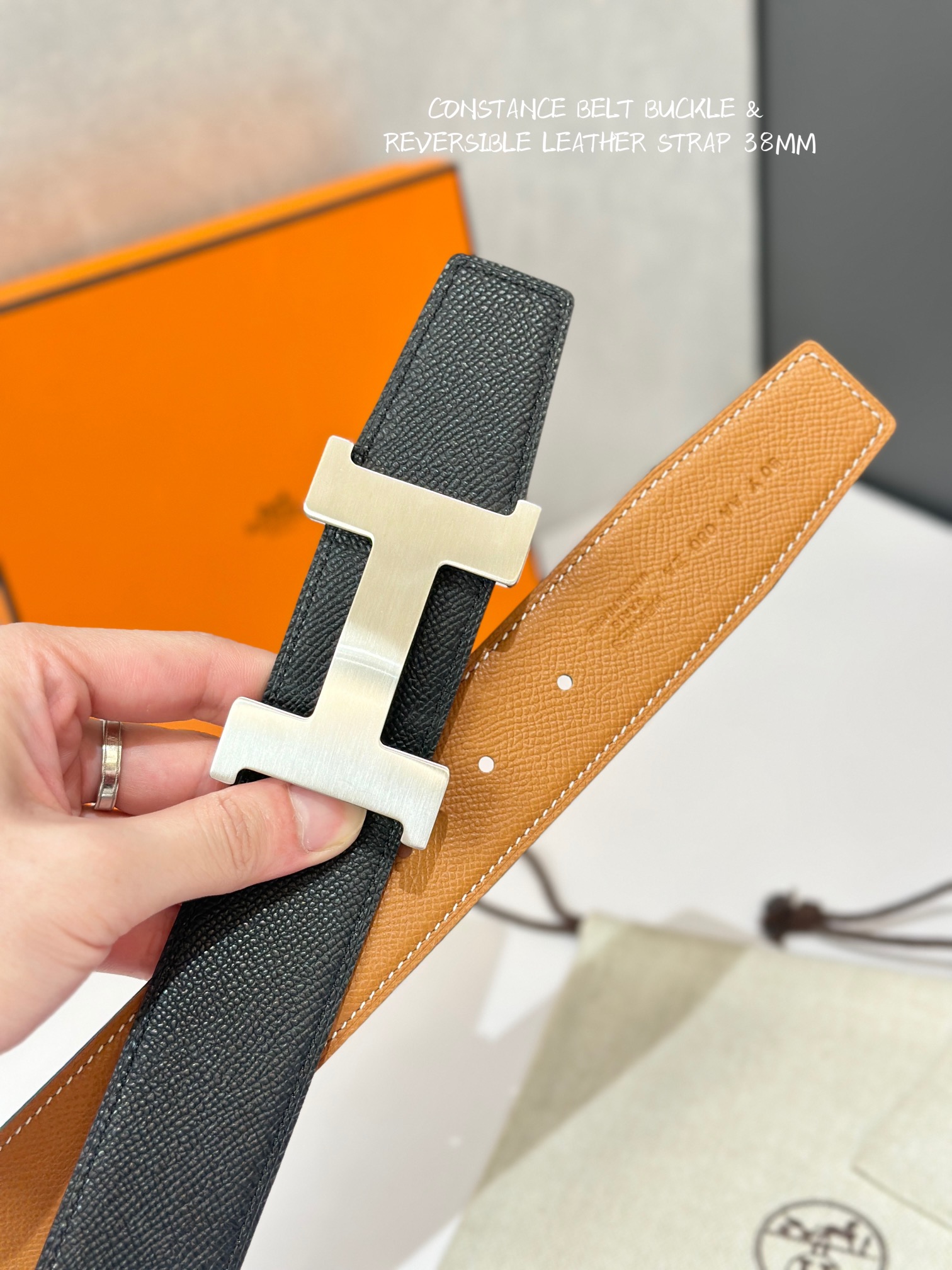 Hermès Basic Belt 38mm-13514-s-l