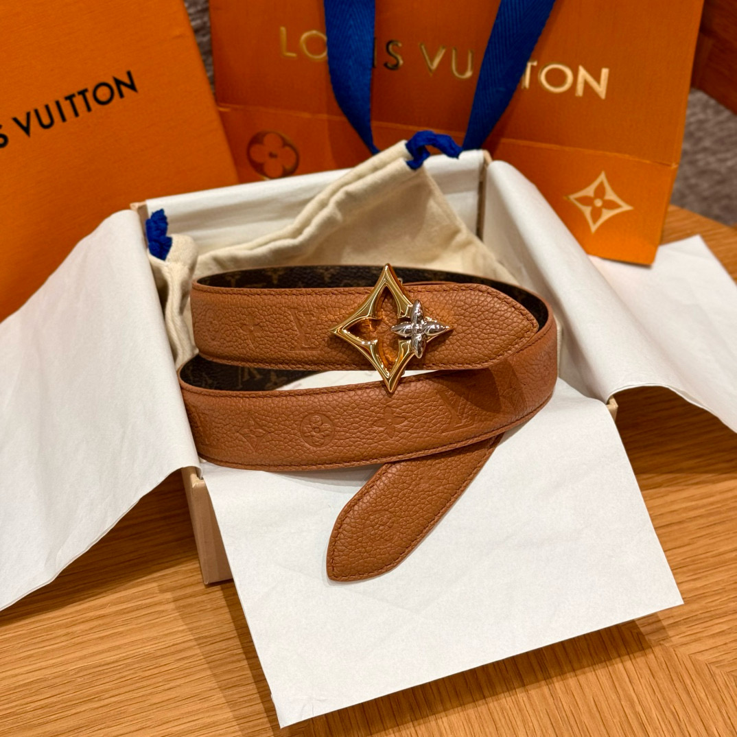 Louis Vuitton Female Basic Belt Canvas M