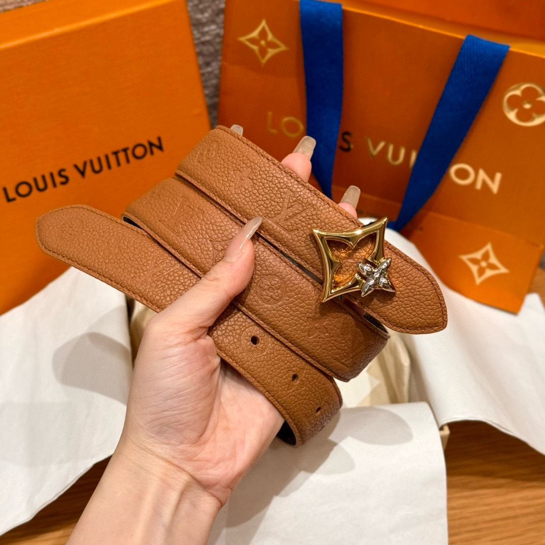 Louis Vuitton Female Basic Belt Canvas M