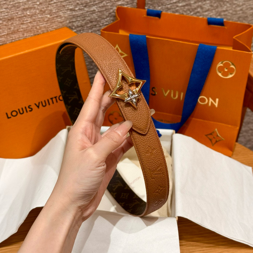 Louis Vuitton Female Basic Belt Canvas M