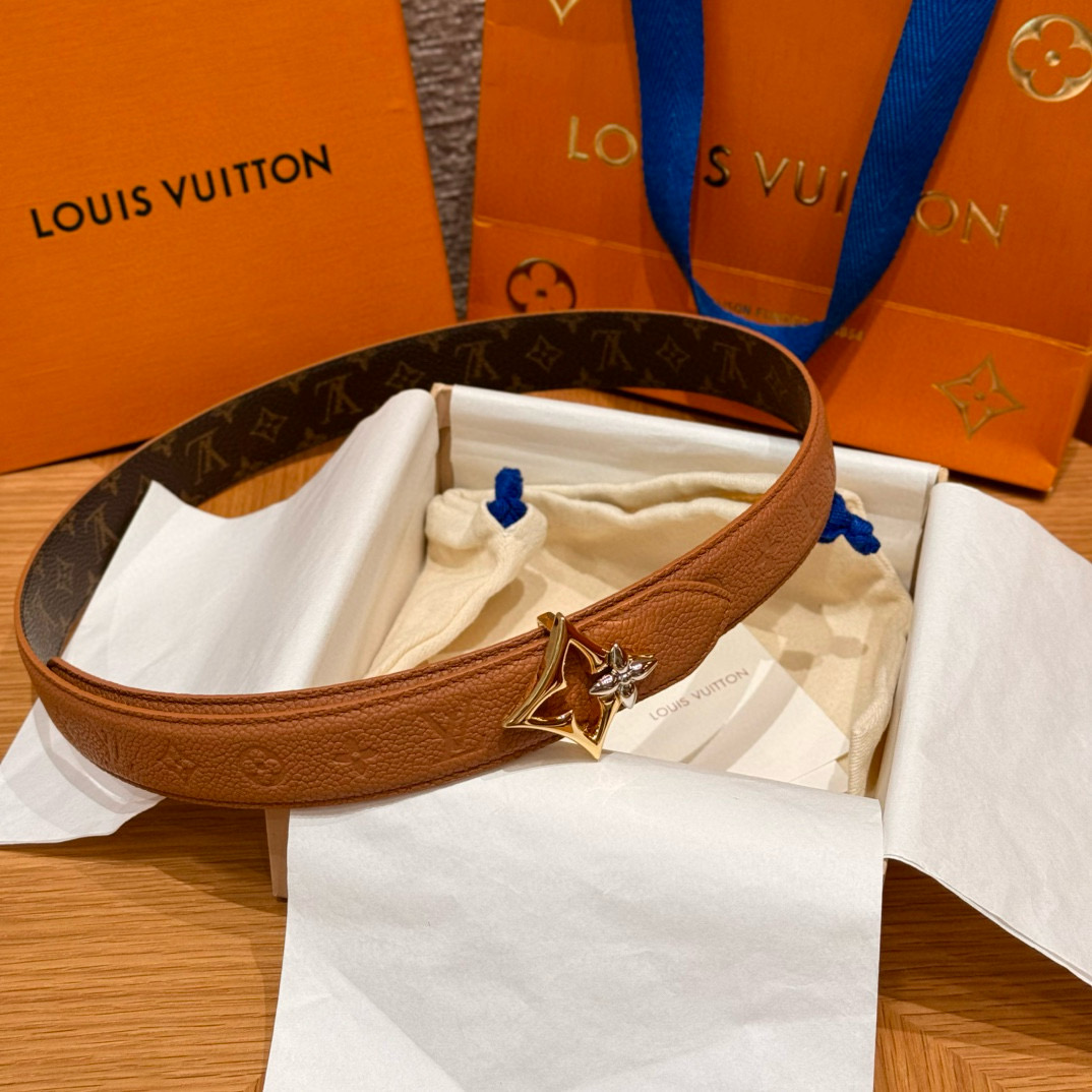 Louis Vuitton Female Basic Belt Canvas M