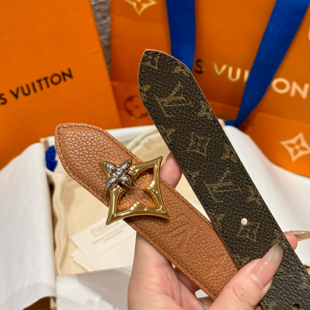 Louis Vuitton Female Basic Belt Canvas M