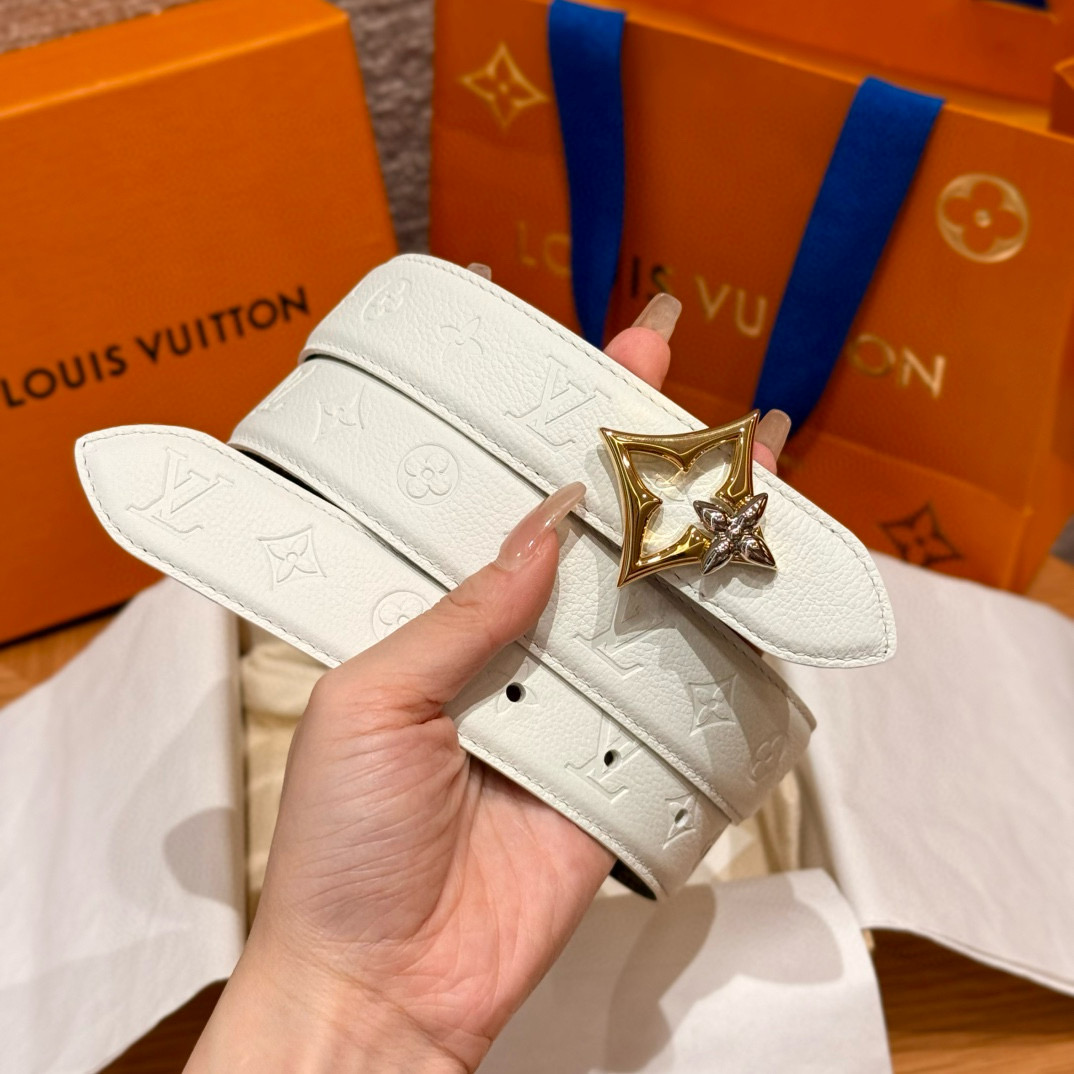 Louis Vuitton Female Basic Belt Canvas M