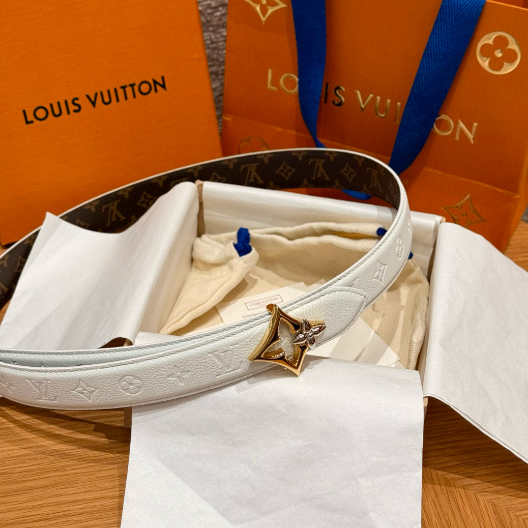 Louis Vuitton Female Basic Belt Canvas M