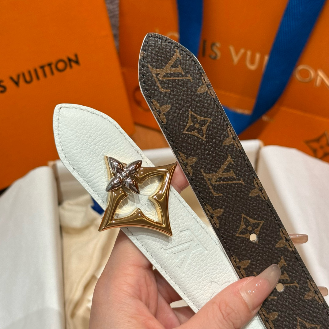 Louis Vuitton Female Basic Belt Canvas M