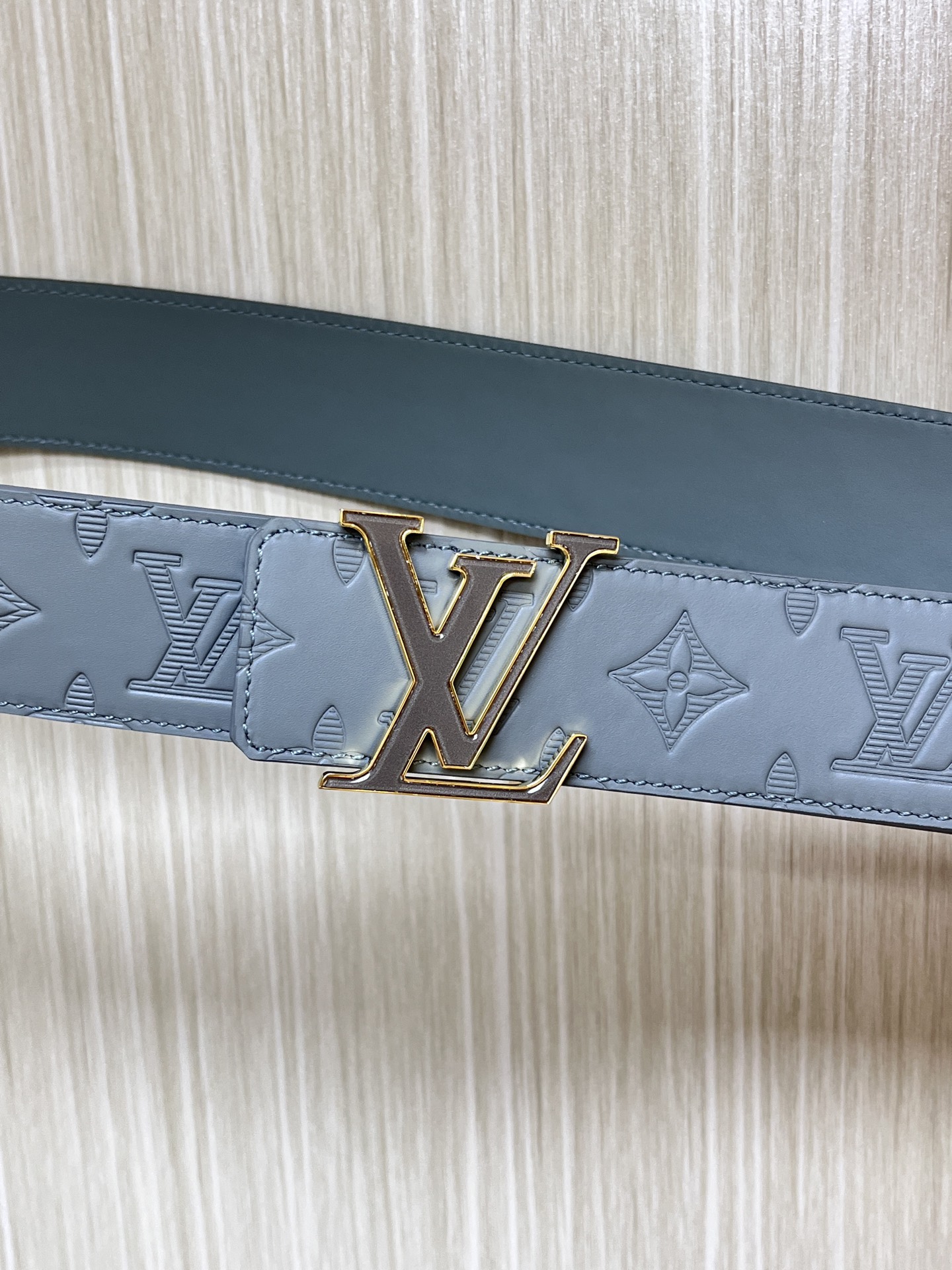 Louis Vuitton Male Basic Belt Cow Leather L