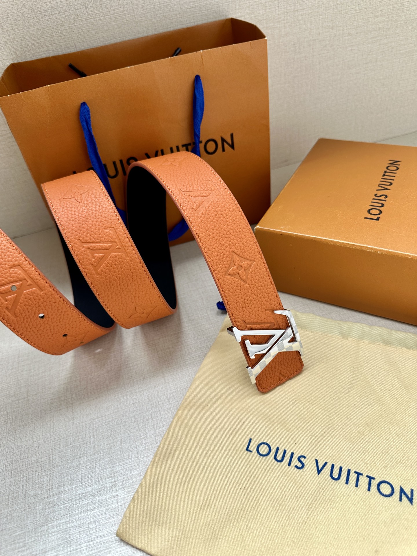 Leather Belt Cow Leather Gold