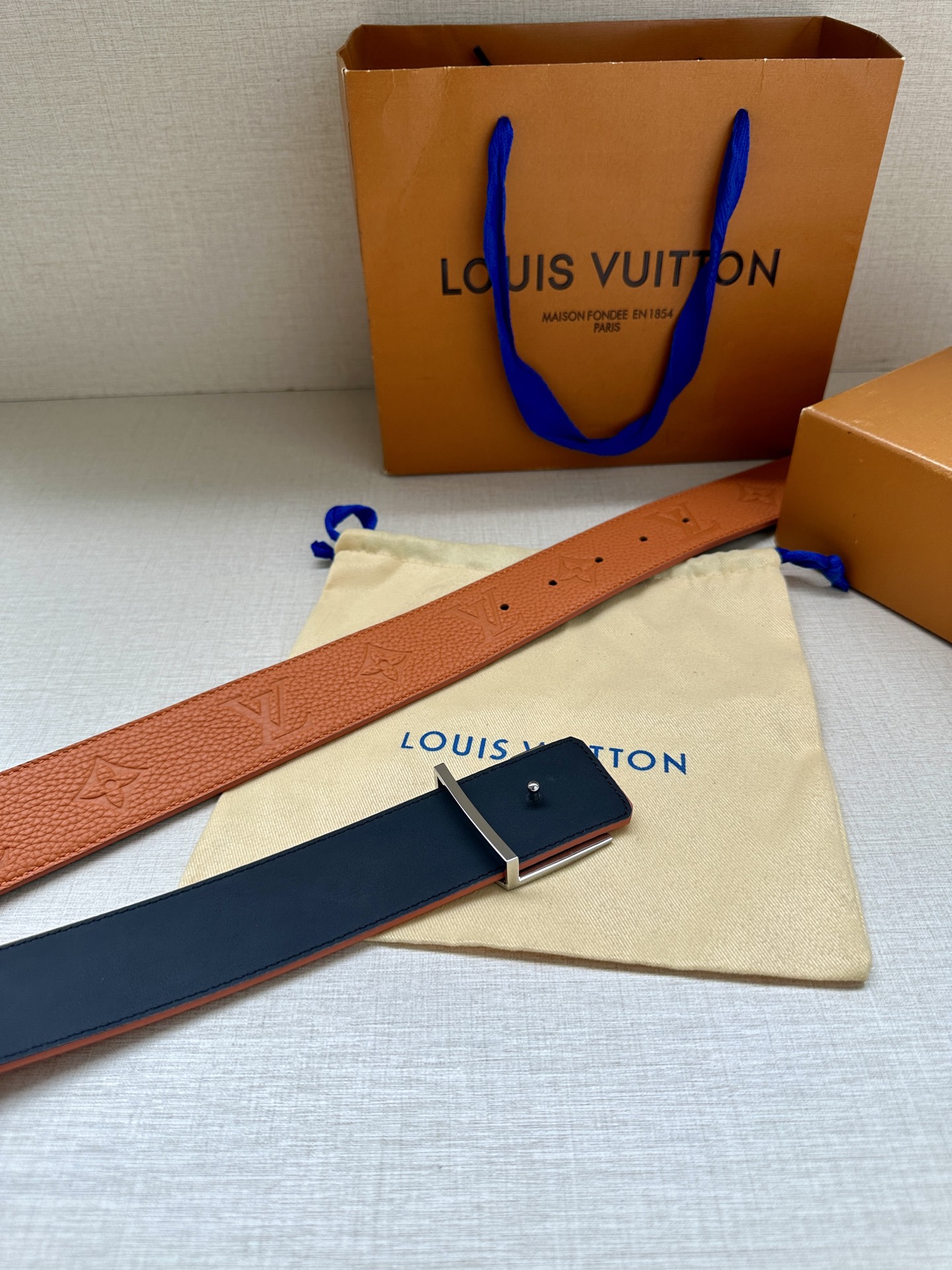 Leather Belt Cow Leather Gold