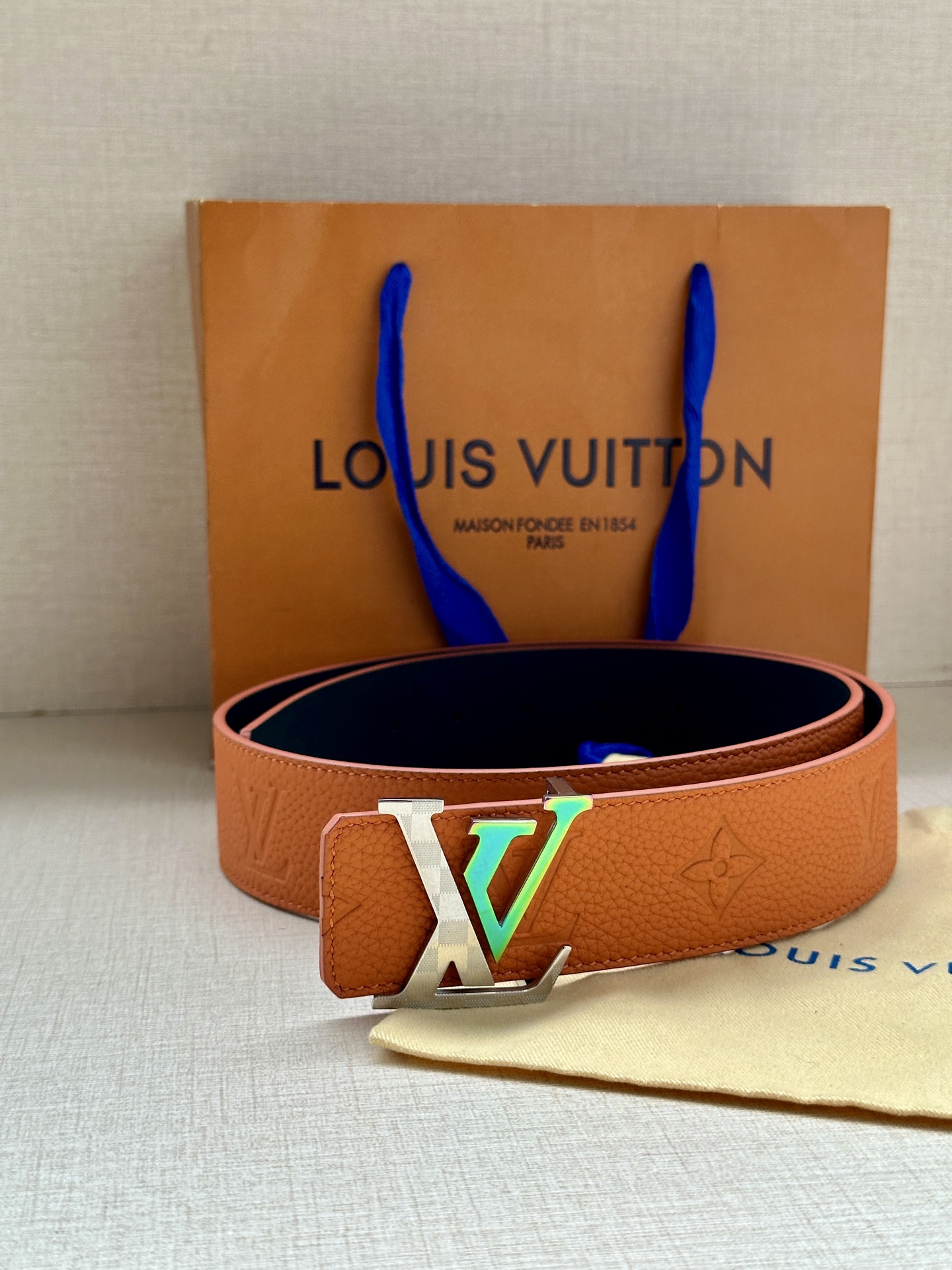 Leather Belt Cow Leather Gold