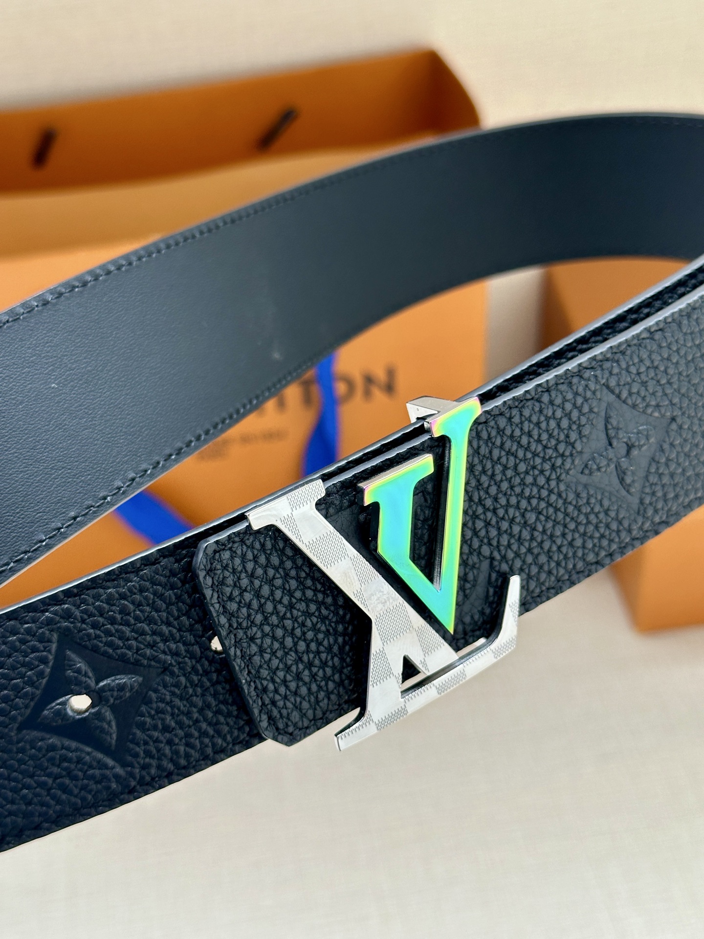 Leather Belt Cow Leather Gold