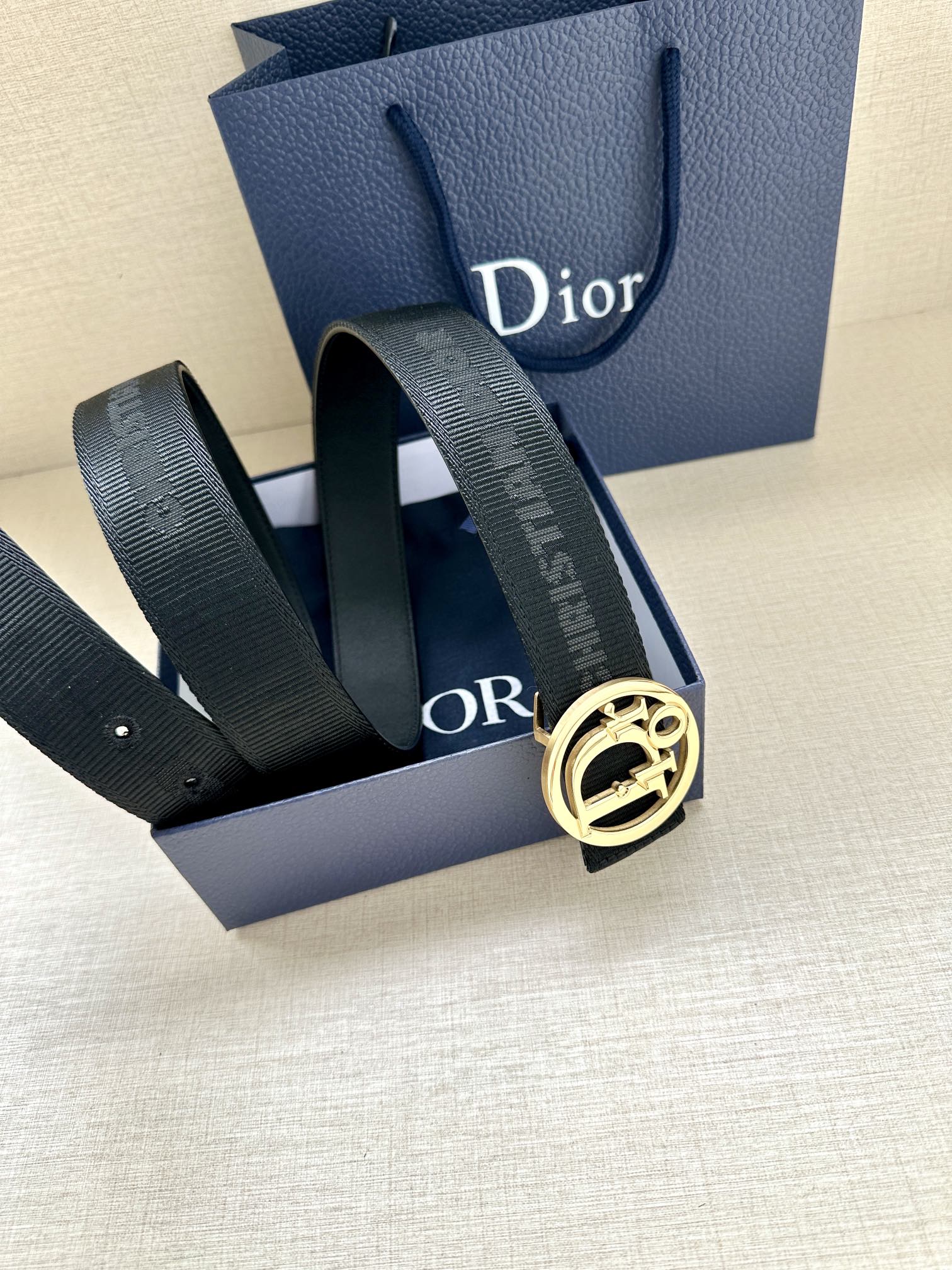 Dior Basic Belt Gold M-l