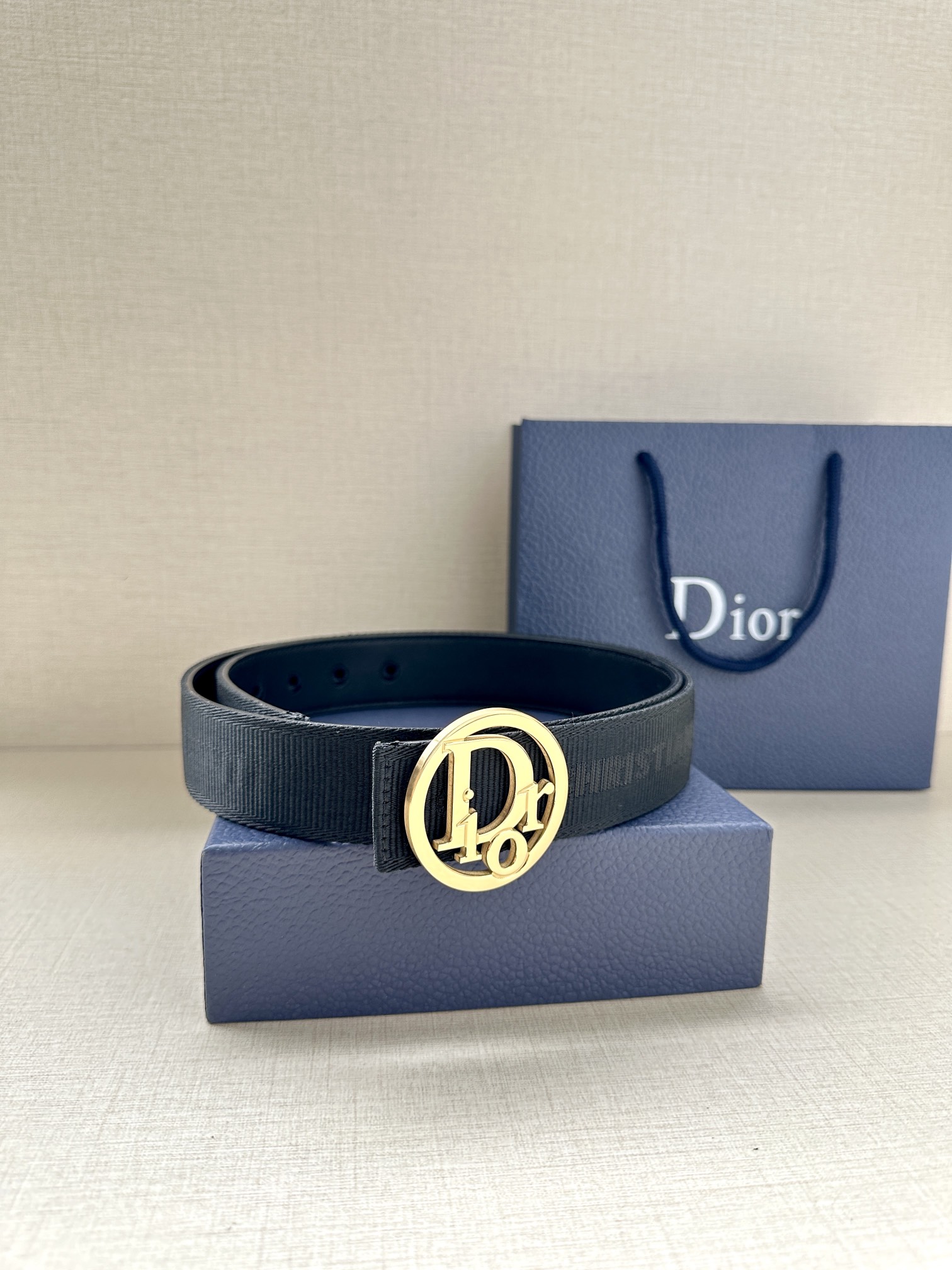 Dior Basic Belt Gold M-l