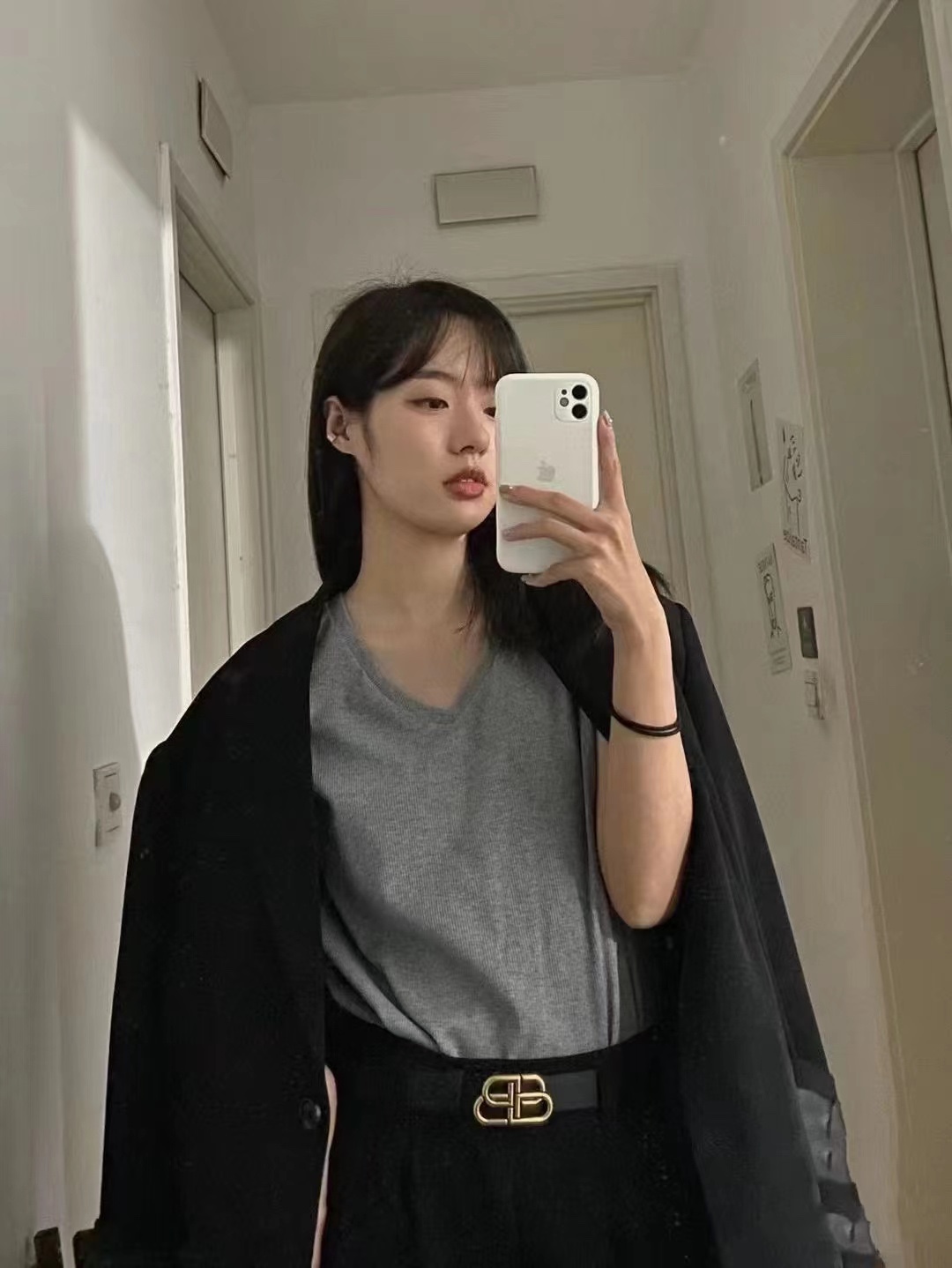 Balenciaga Couple Basic Belt M