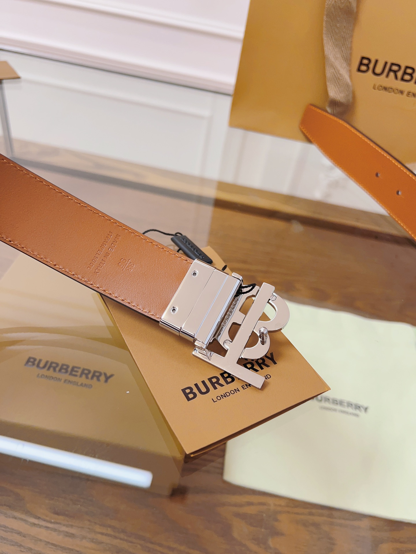 Burberry Basic Belt Black