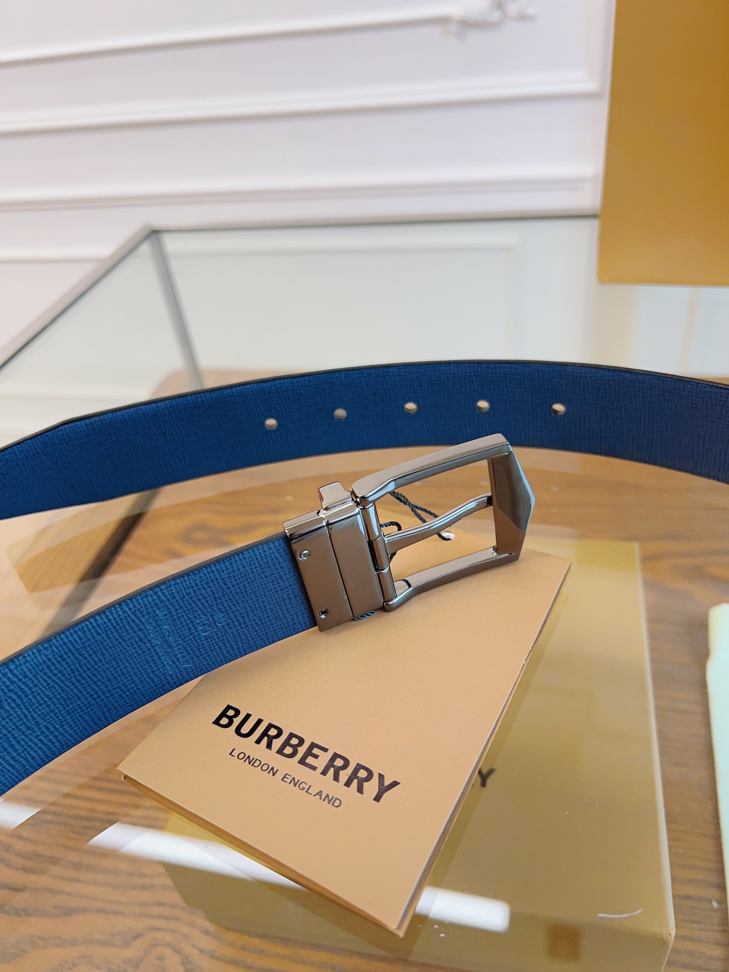 Burberry Basic Belt Black