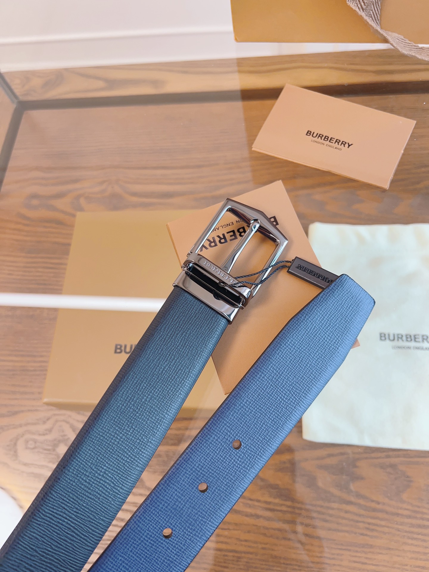 Burberry Basic Belt Black
