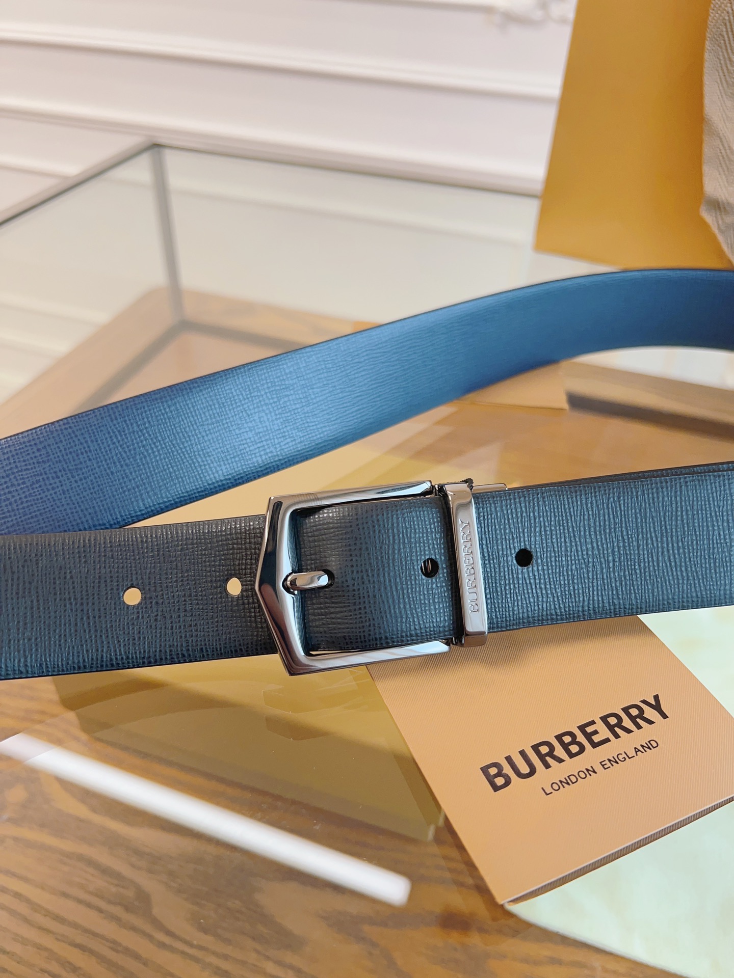 Burberry Basic Belt Black