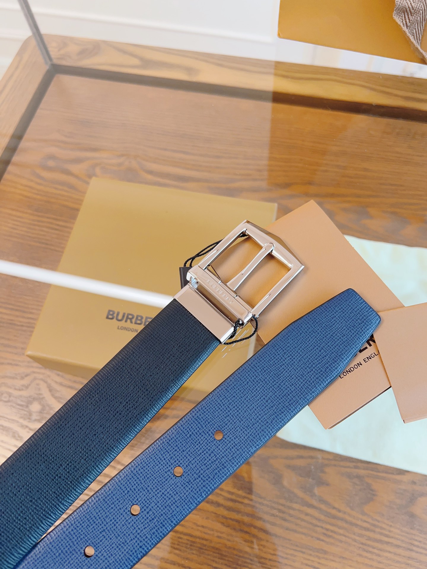 Burberry Basic Belt Black