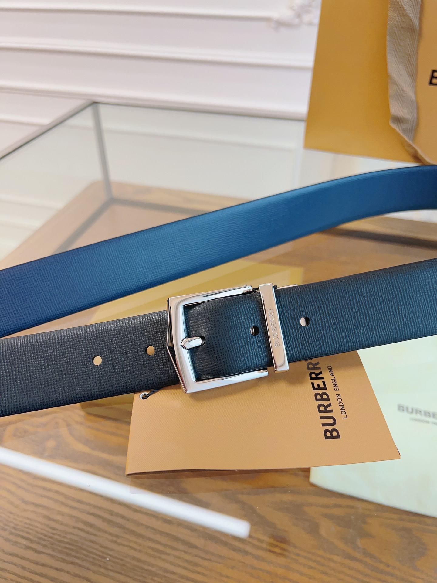 Burberry Basic Belt Black