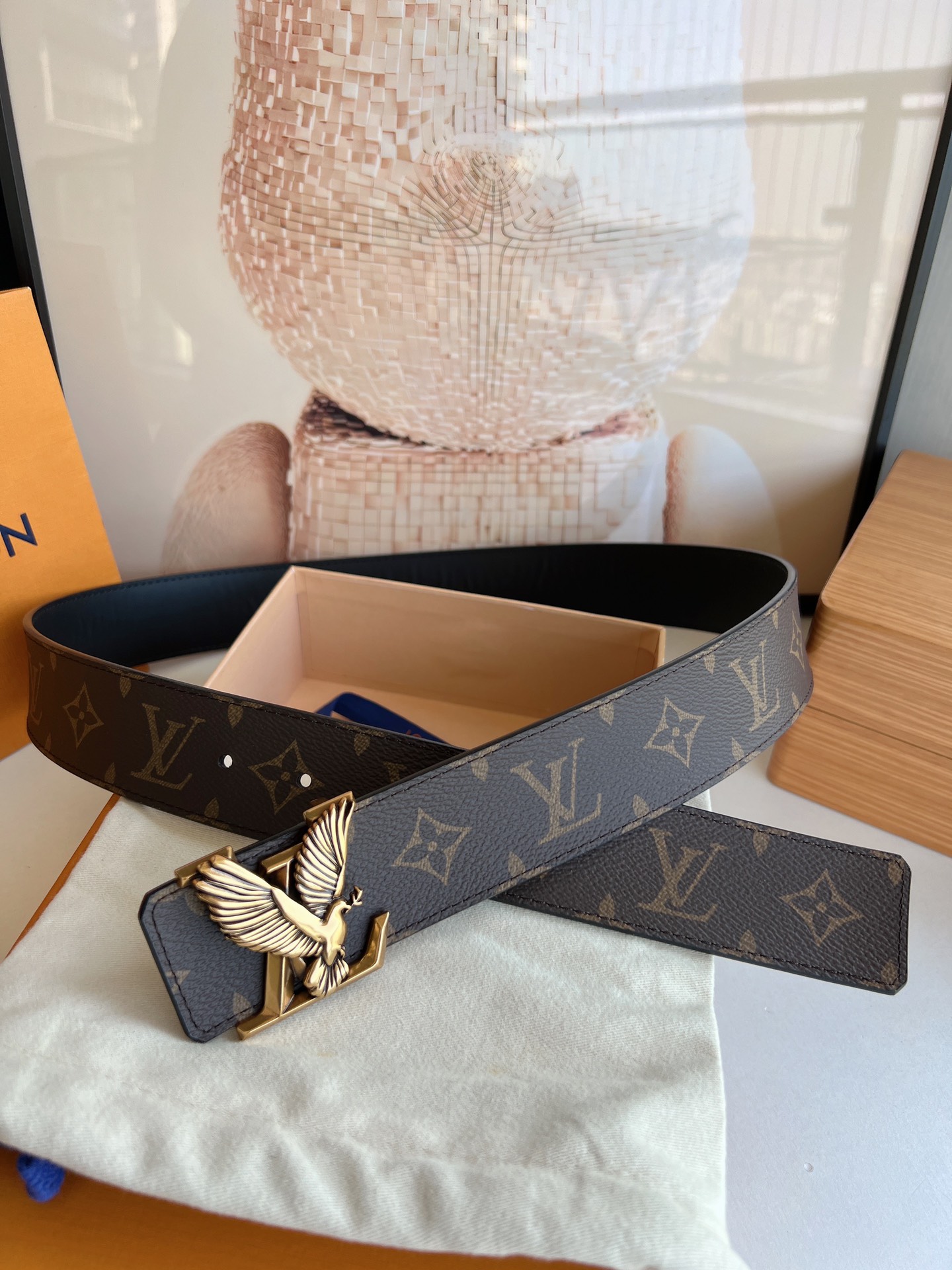 Louis Vuitton Basic Belt 13514-m-l
