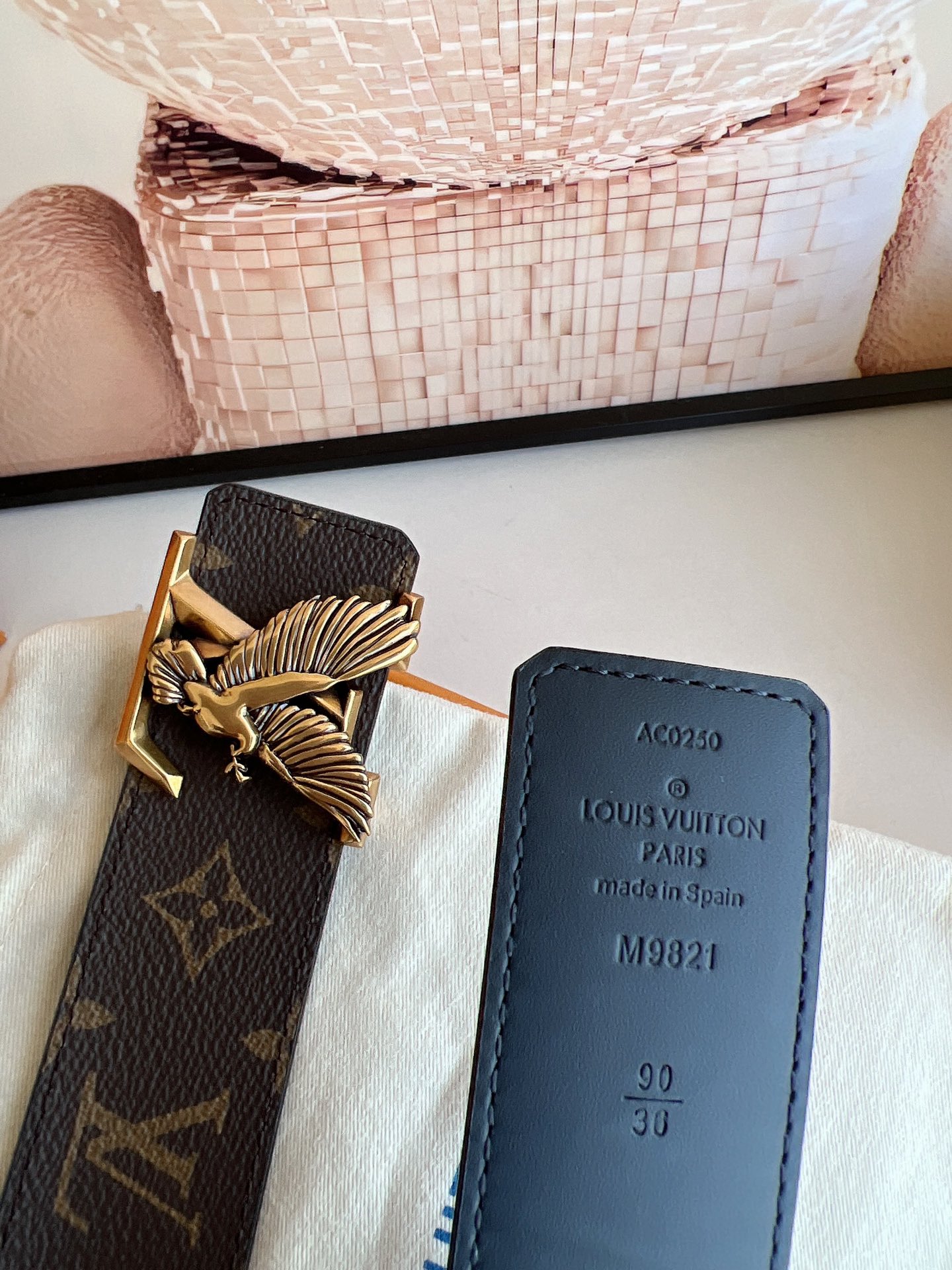 Louis Vuitton Basic Belt 13514-m-l