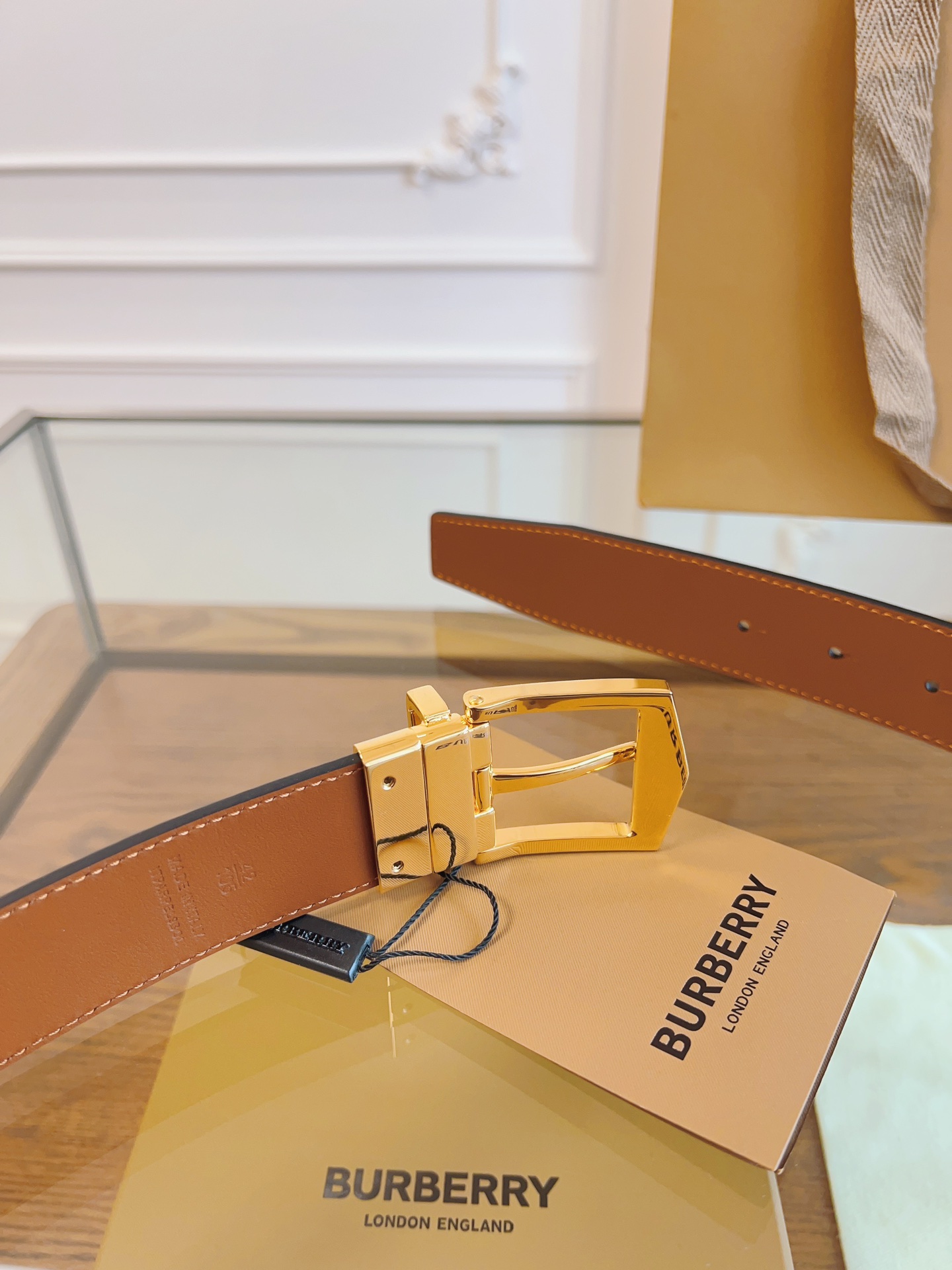 Burberry Basic Belt Black