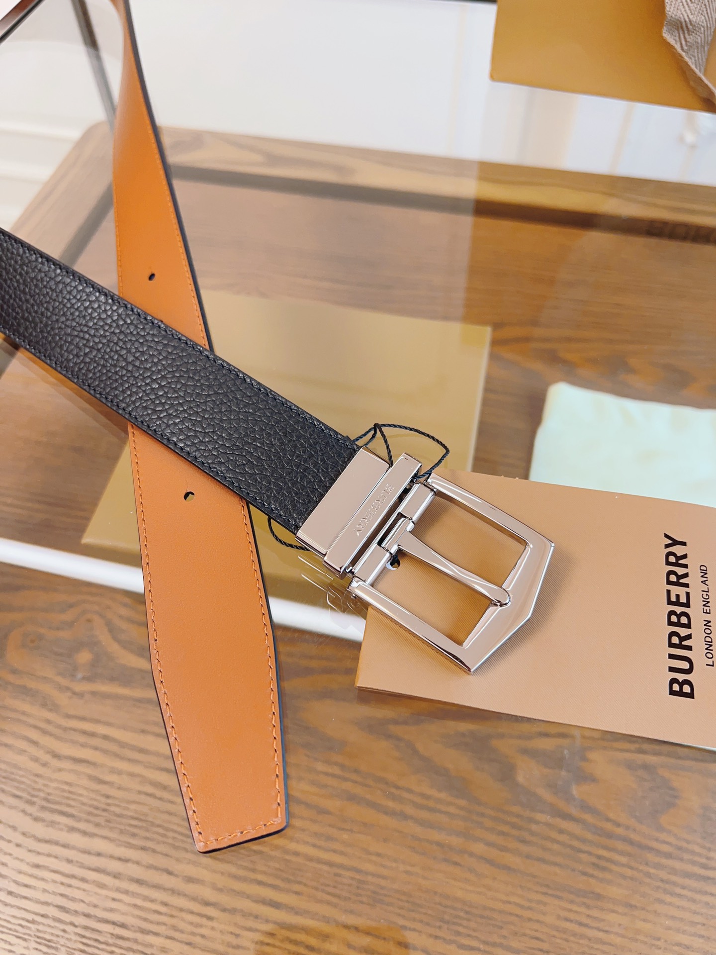 Burberry Basic Belt Black