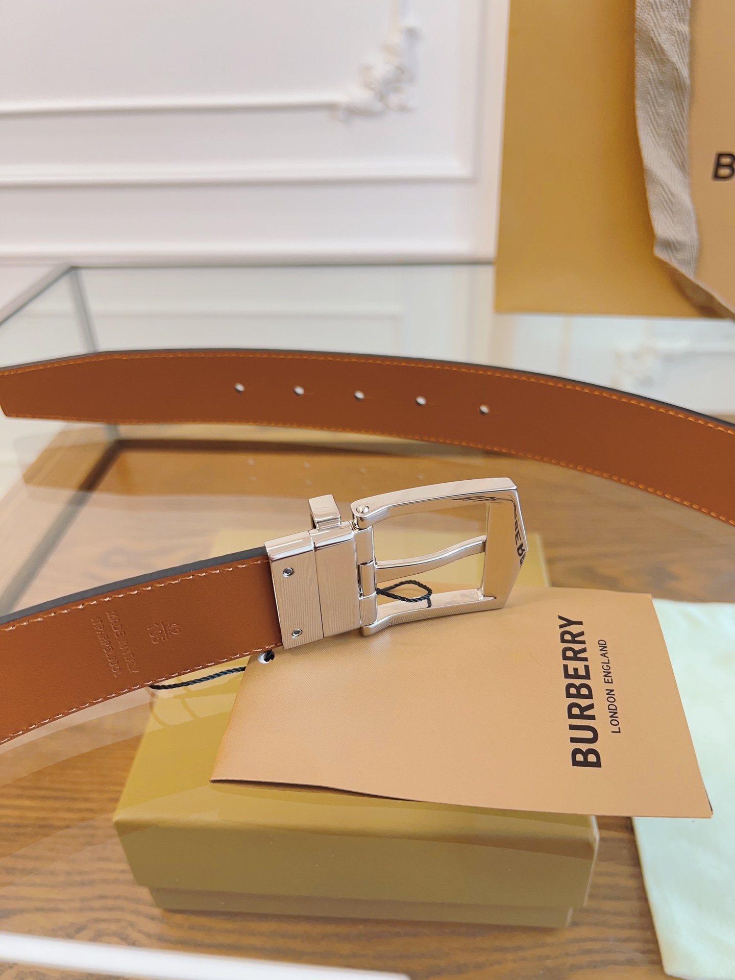 Burberry Basic Belt Black